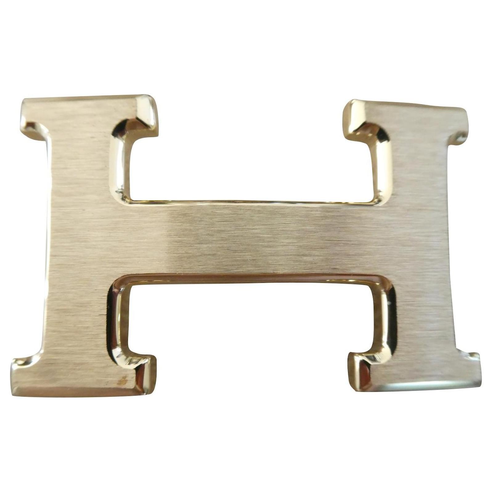 Hermès Hebilla de cinturón de hermes 5382 metal dorado cepillado nuevo Gold hardware ref.605426 - Joli Closet