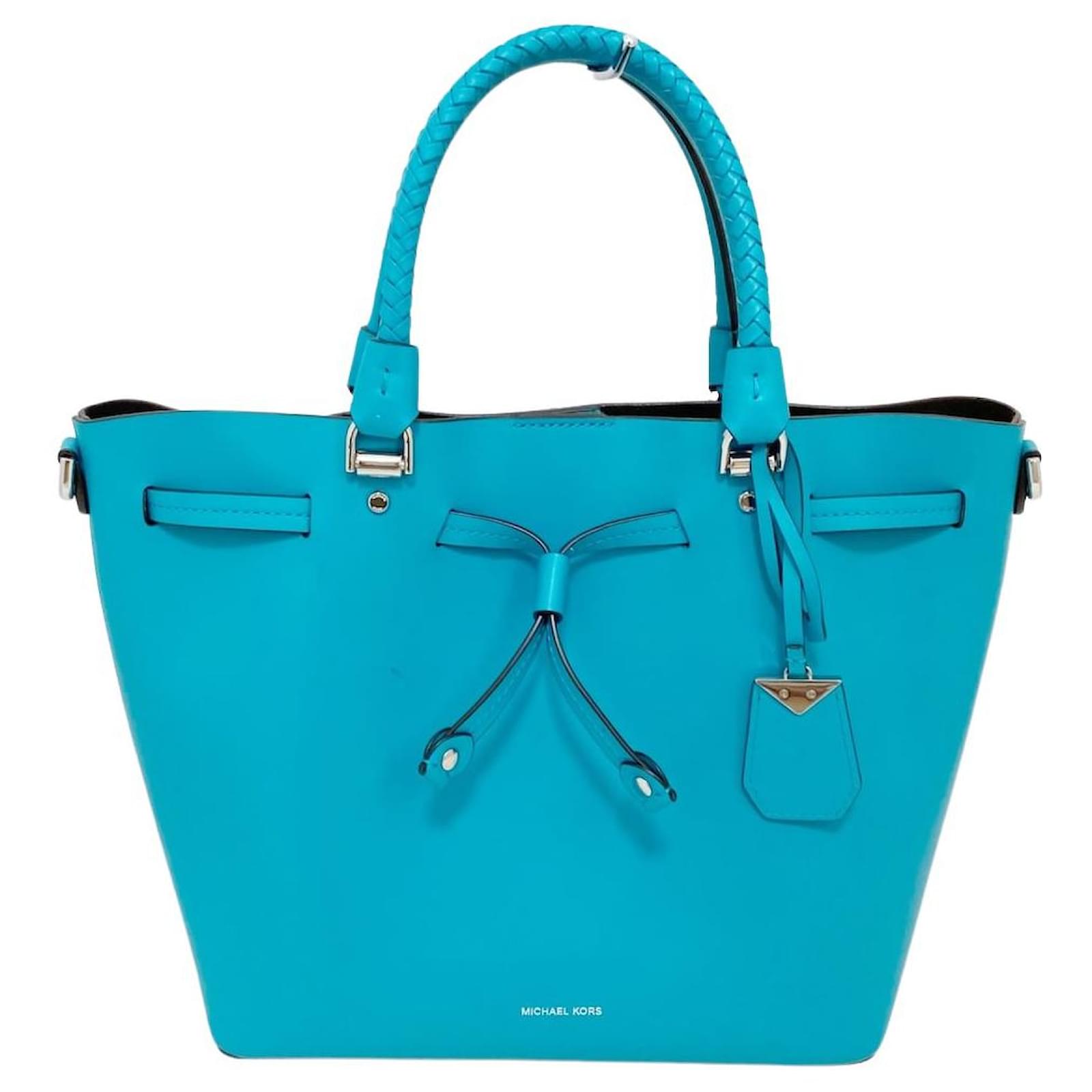 Michael Kors Blakely Turchese Pelle ref.605980 - Joli Closet