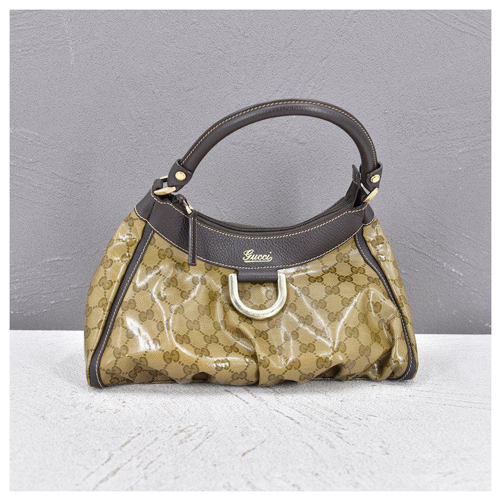 Gucci Hobo Beige Leather ref.606280 Joli Closet