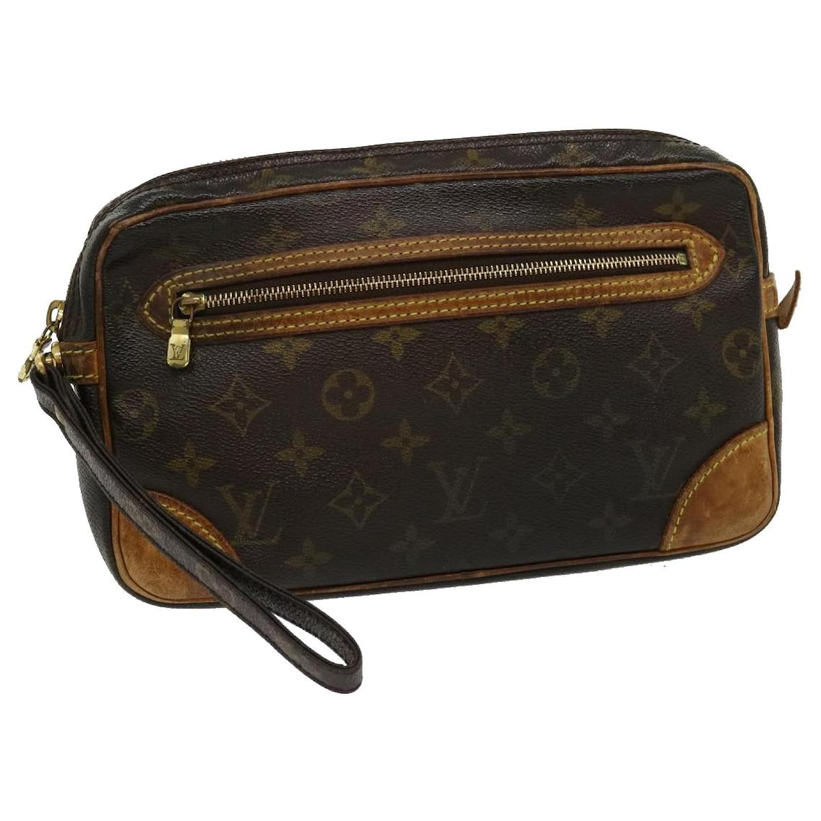 Louis Vuitton Monogram Marly Dragonne GM Wristlet