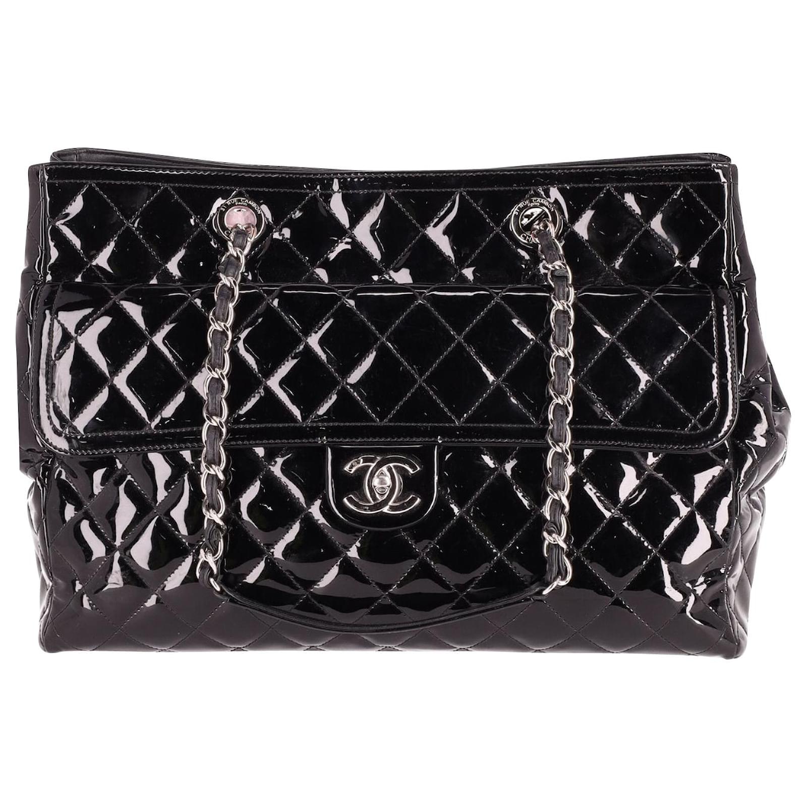 Chanel Brown Quilted Leather Vintage Front Pocket Shoulder Bag Chanel