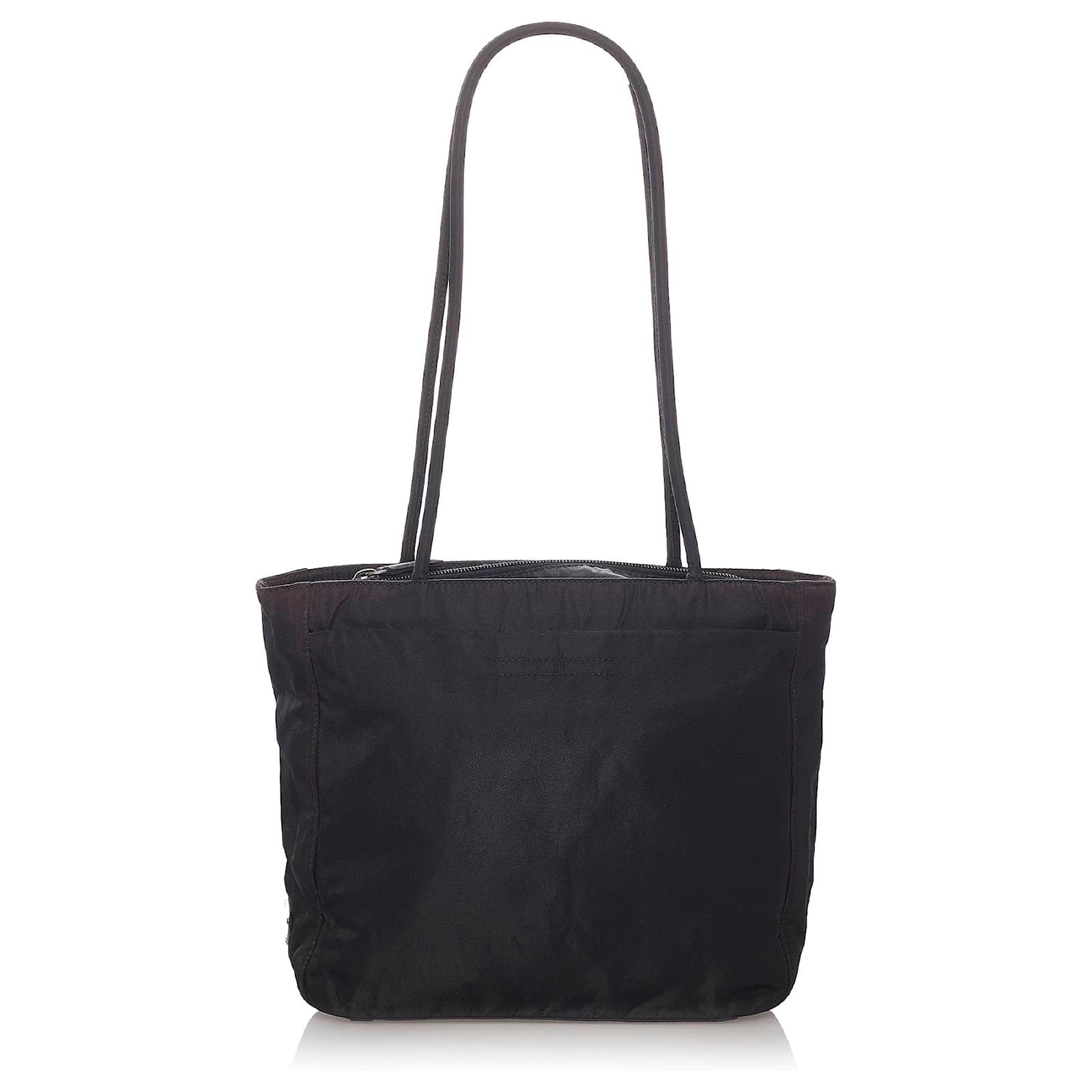 Prada Black Tessuto Shoulder Bag Nylon Cloth ref.607308 Joli Closet