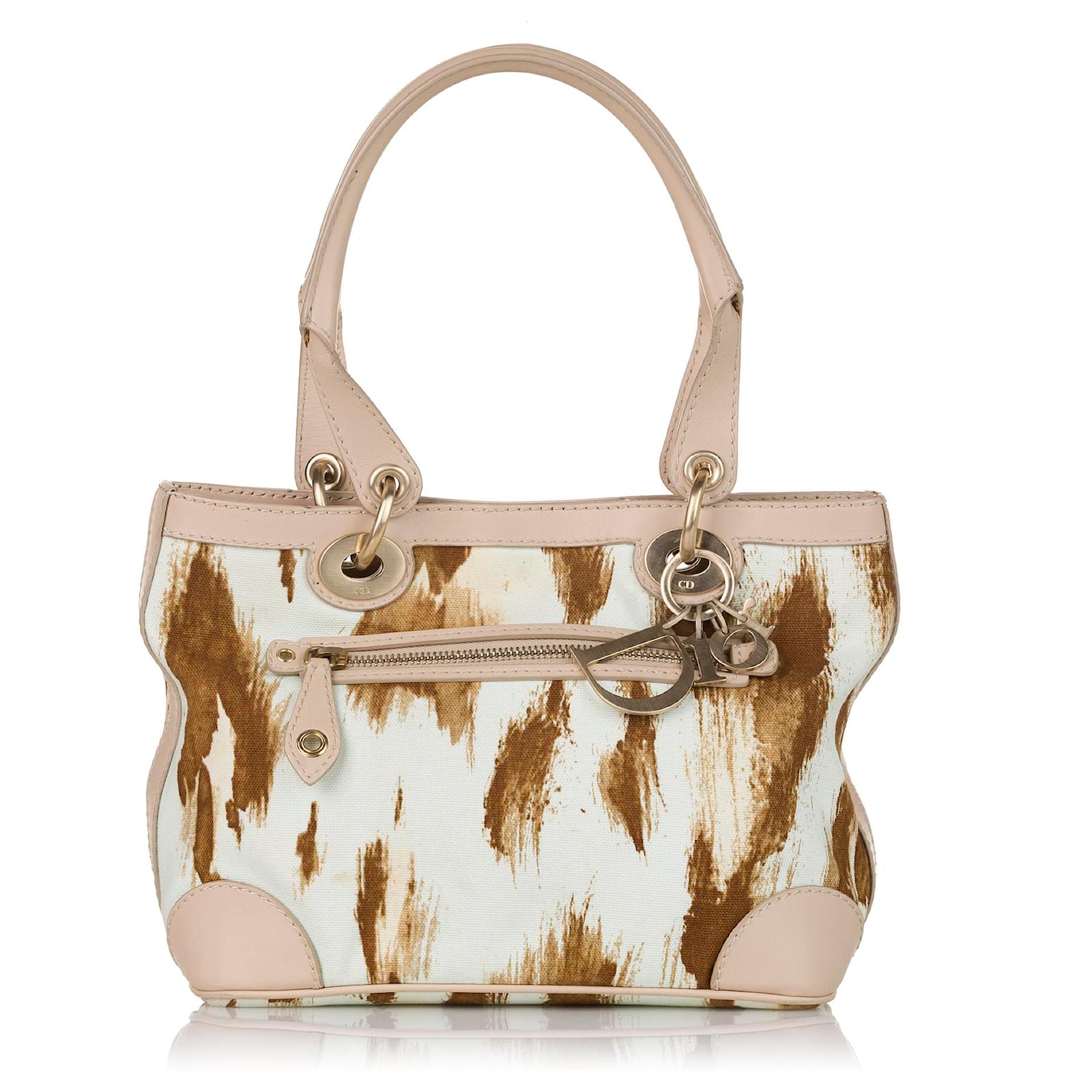 Street Chic Sac Dior Leopard Sac à Main En Toile Dior Saint Tropez