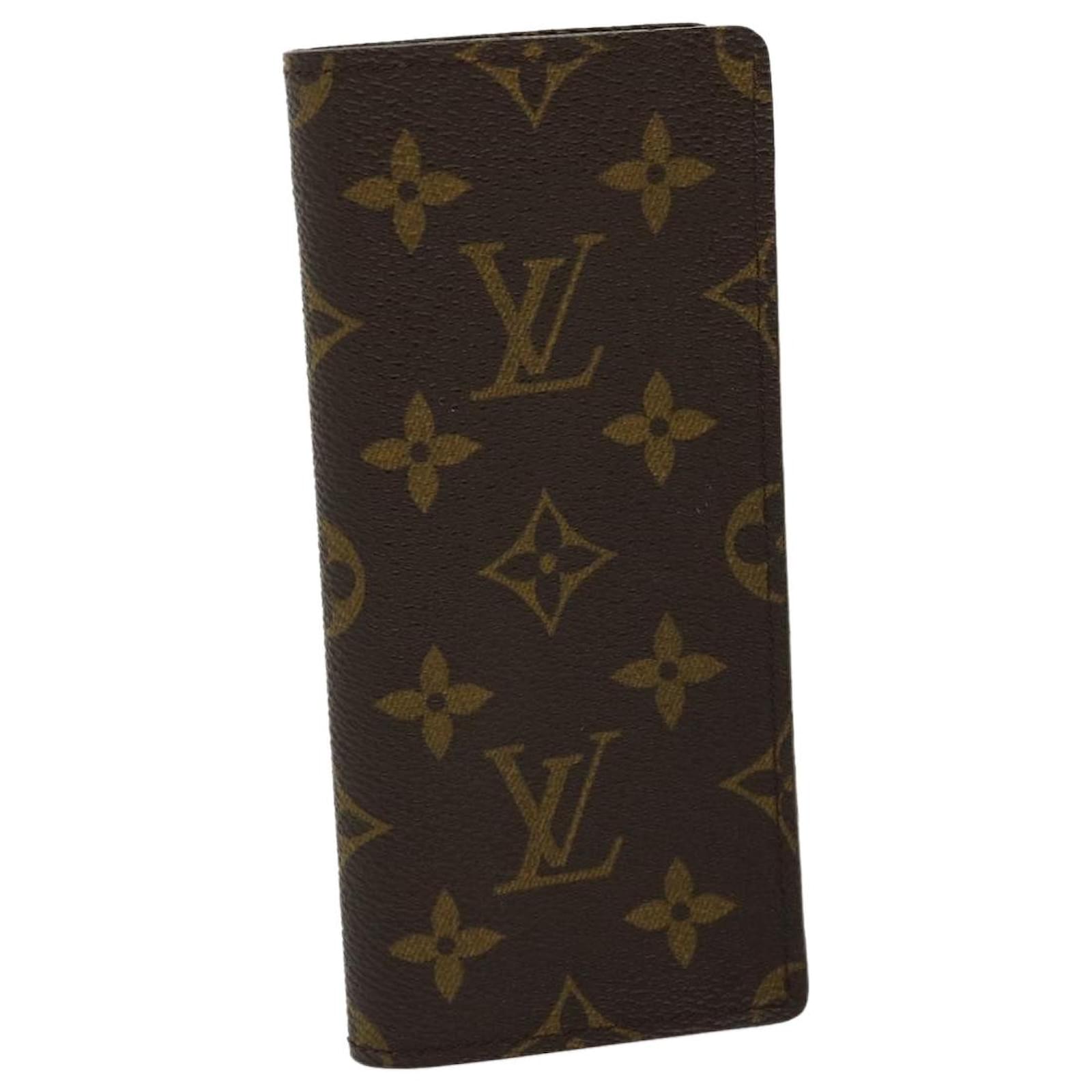 Etui à lunettes Louis Vuitton en toile monogram