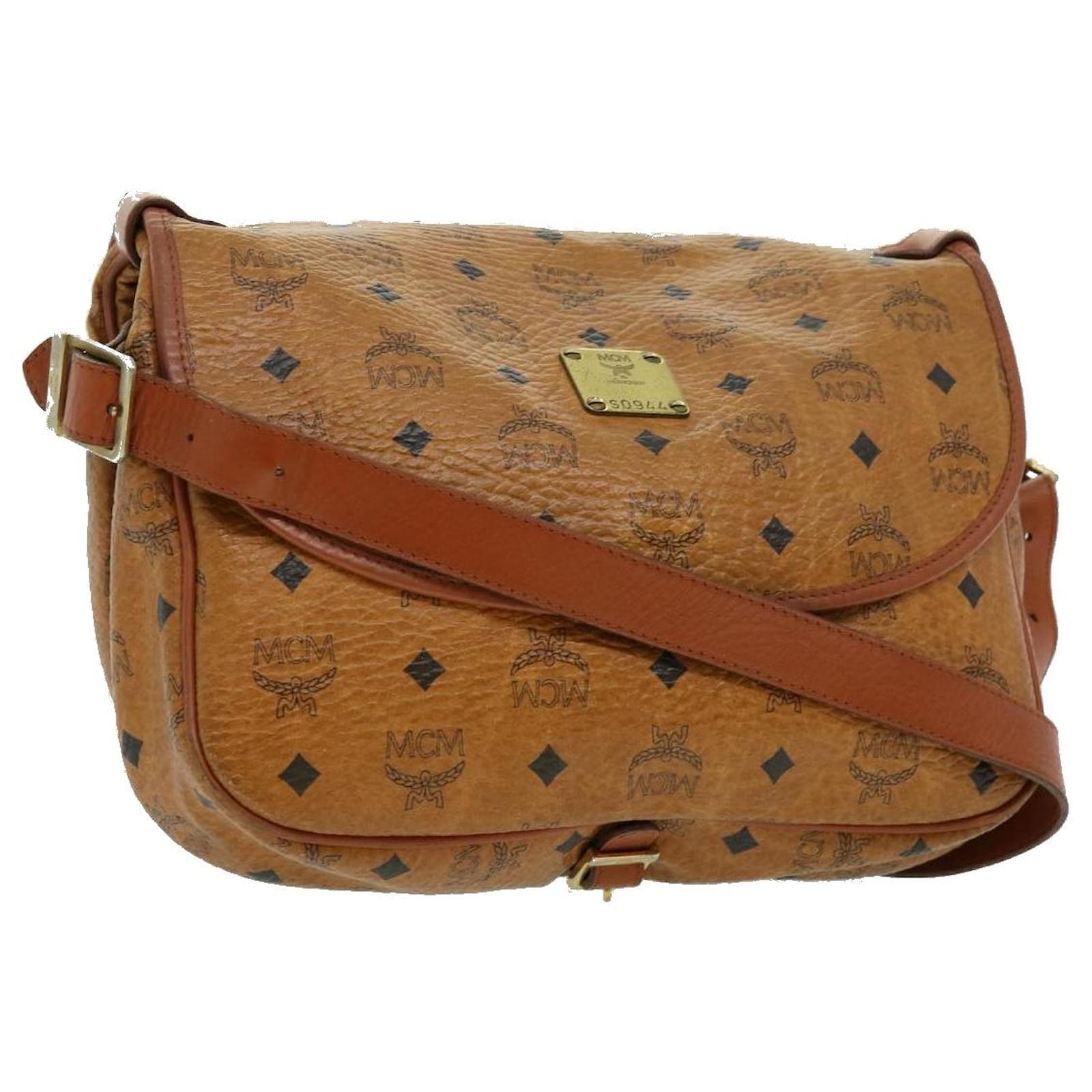 MCM Shoulder bags Women Leather Brown