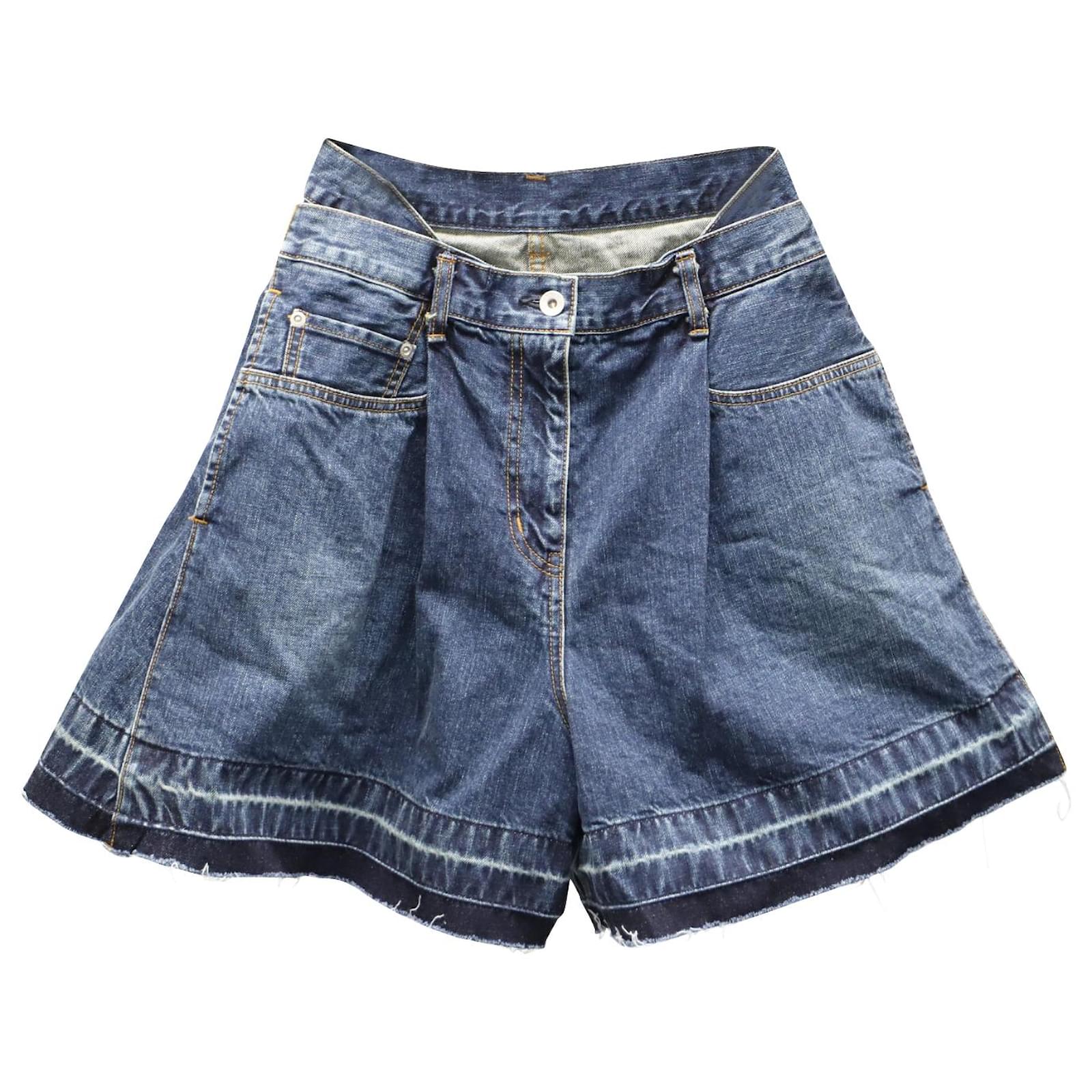 24SS sacai サカイ Denim Shorts BEYONDEXX 24SS sacai サカイ Denim Shorts BEYONDEXX