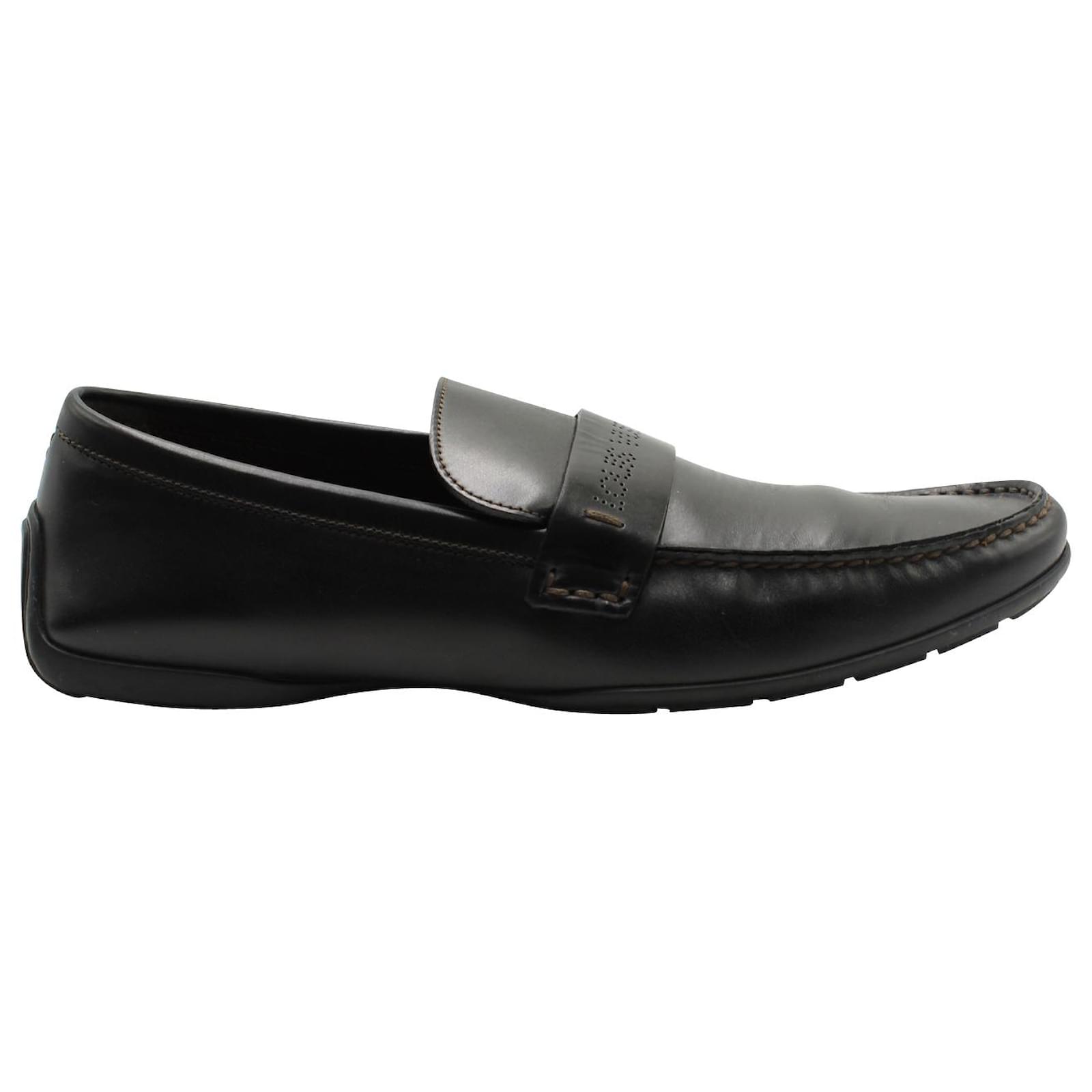 Formal Black LV Loafers Shoes