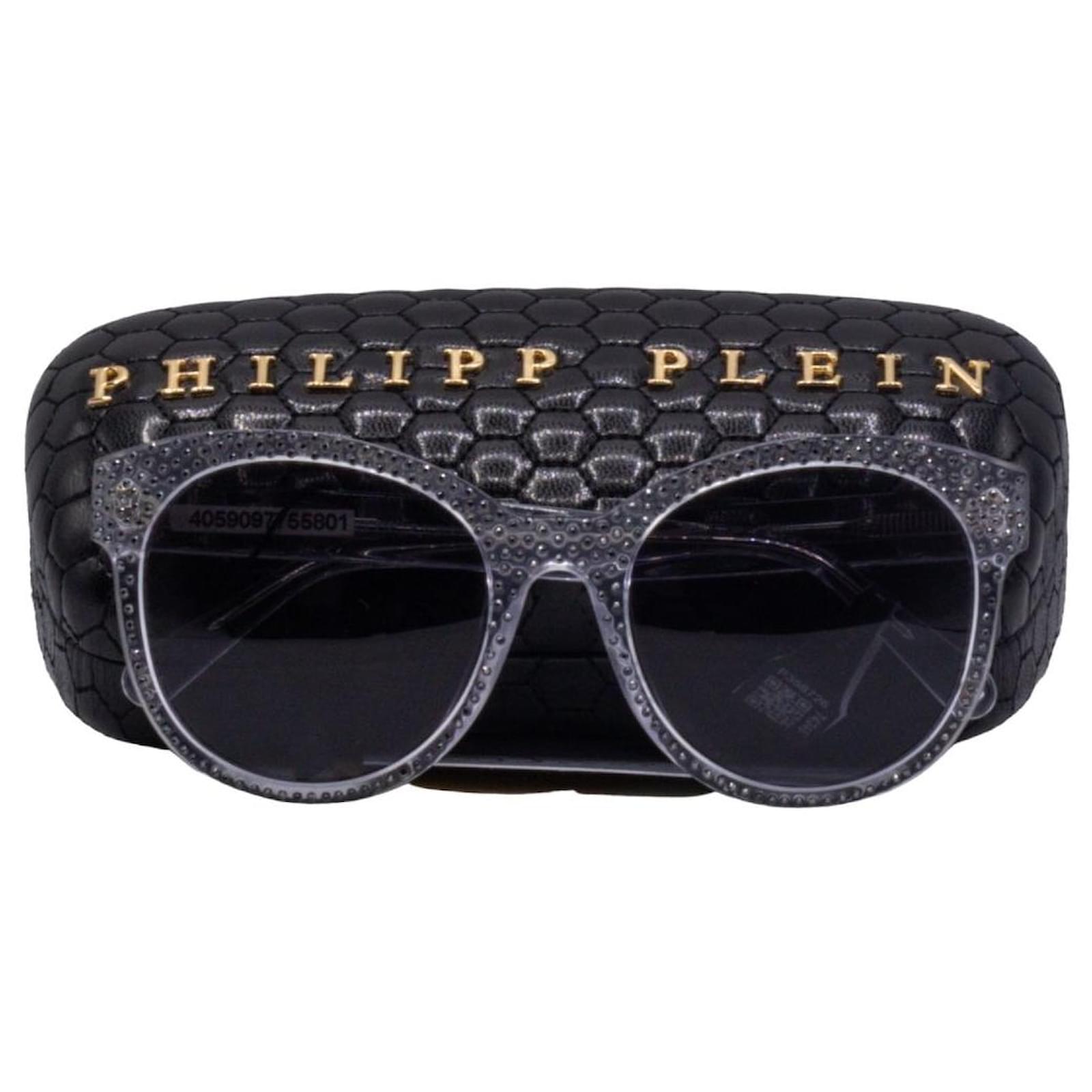 Philipp Plein Gafas de Sol Mujer Ada Gris Acetato ref.608799 - Joli