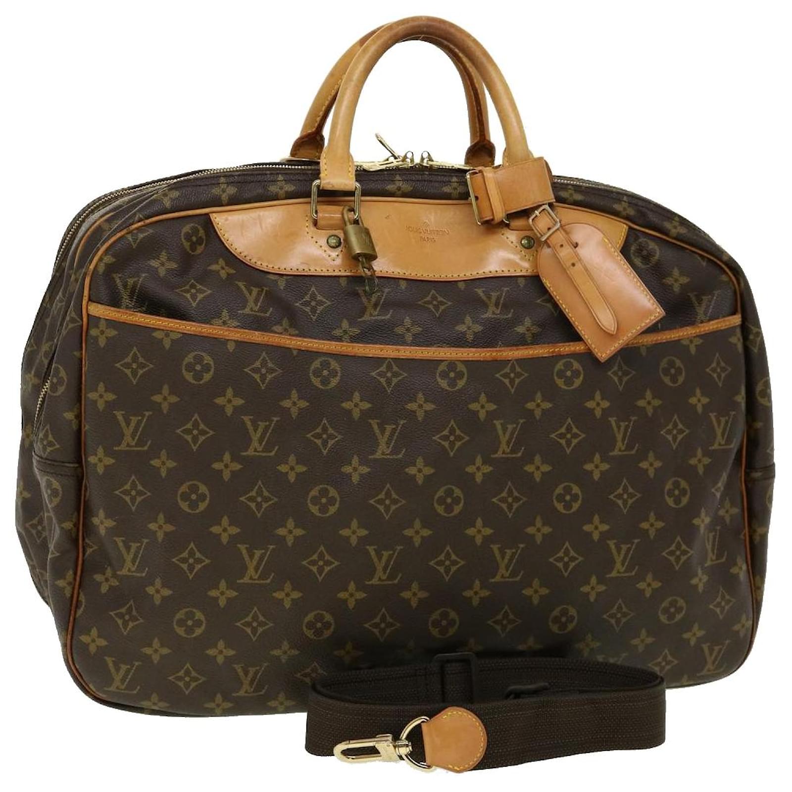 Louis Vuitton: An Alize travel bag of monogram canvas