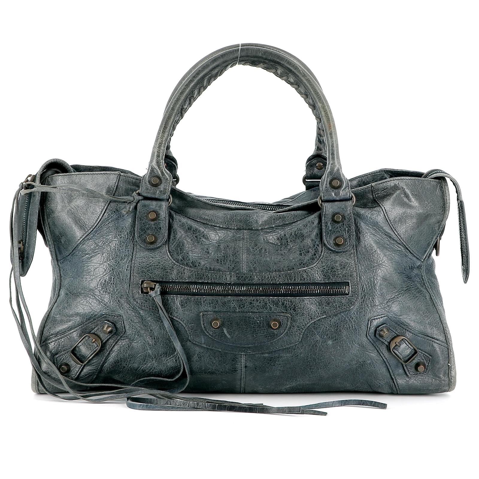 sac balenciaga bleu marine