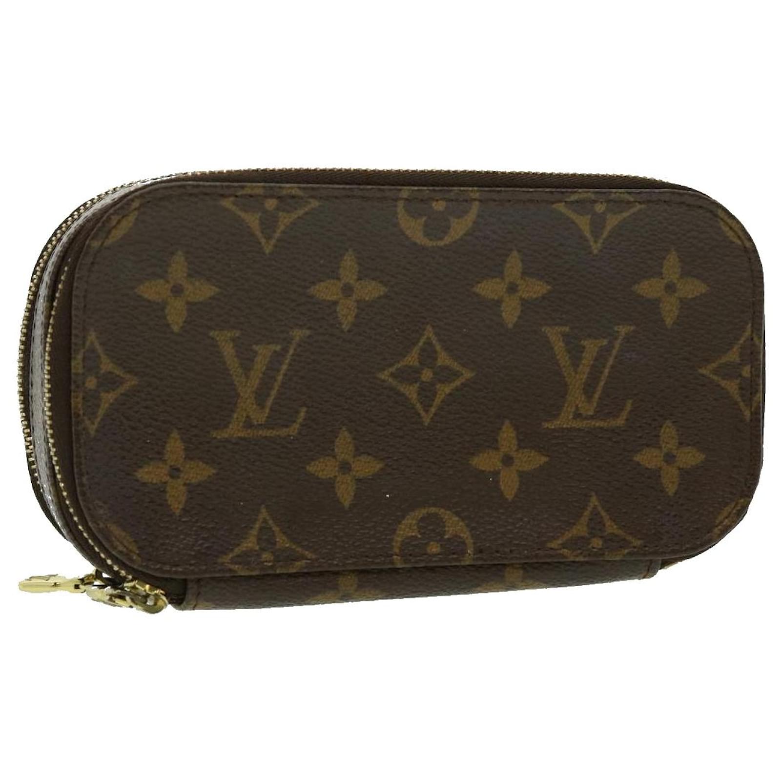 Louis Vuitton Monogram Canvas Cosmetic Pouch in Brown