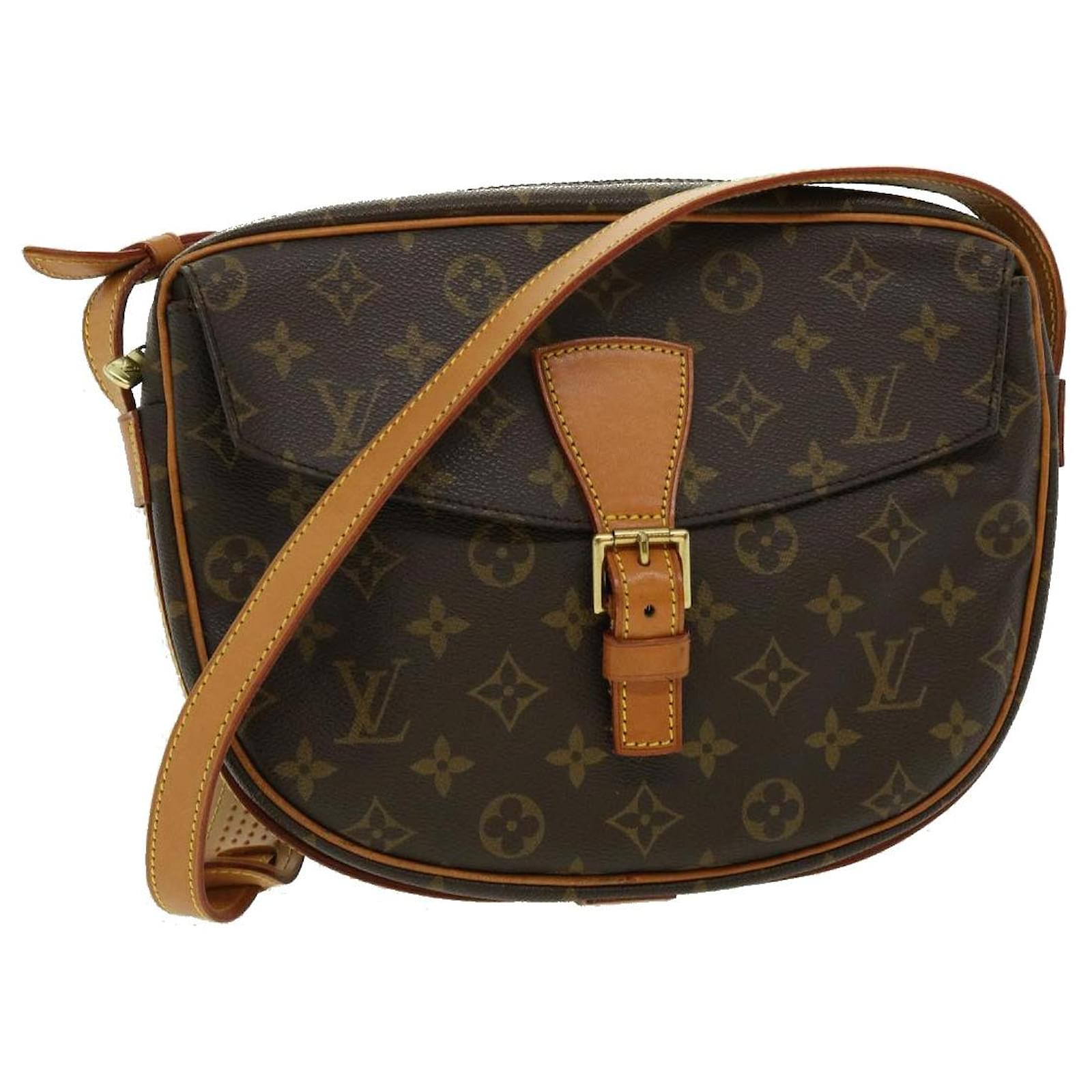 Handbags Louis Vuitton Louis Vuitton Monogram Jeune Fille GM Shoulder Bag M51225 LV Auth 30511a