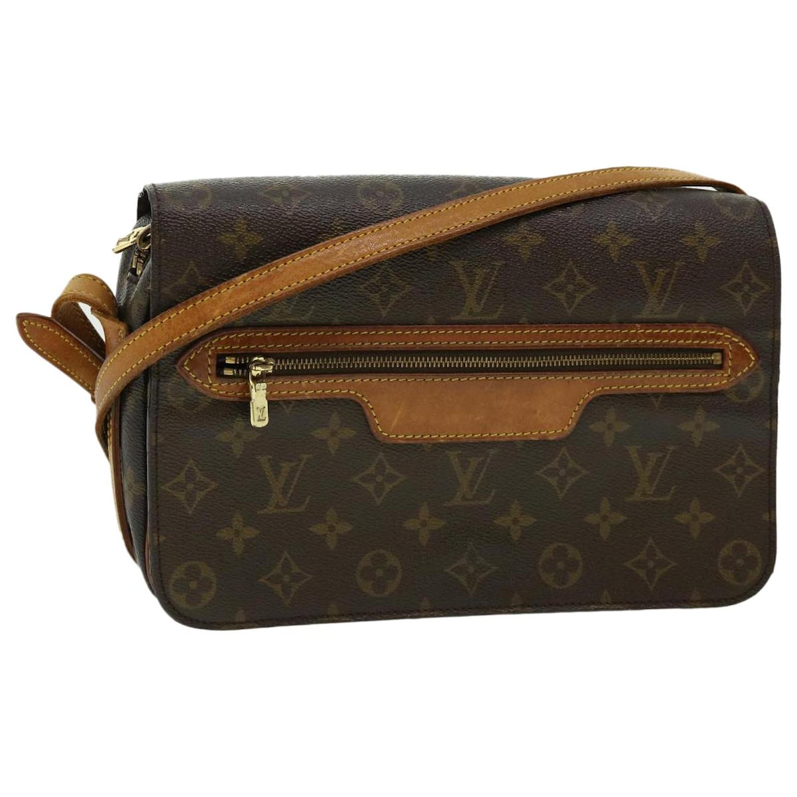 Louis Vuitton Monogram Saint Germain 24 Leather Brown Shoulder bag