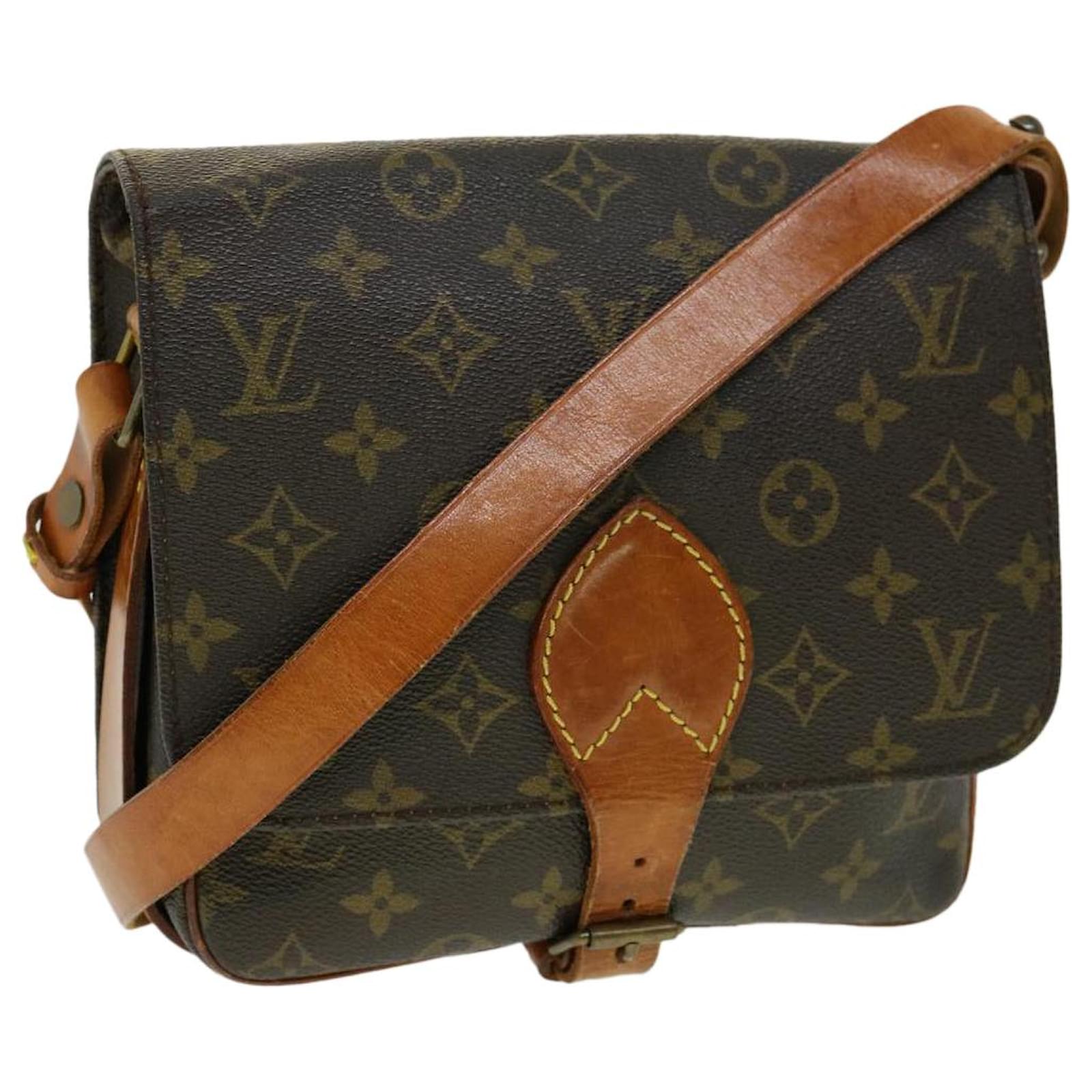 Authentic LOUIS VUITTON Cartouchiere MM LV Shoulder Bag M51253 Monogram  #W412125