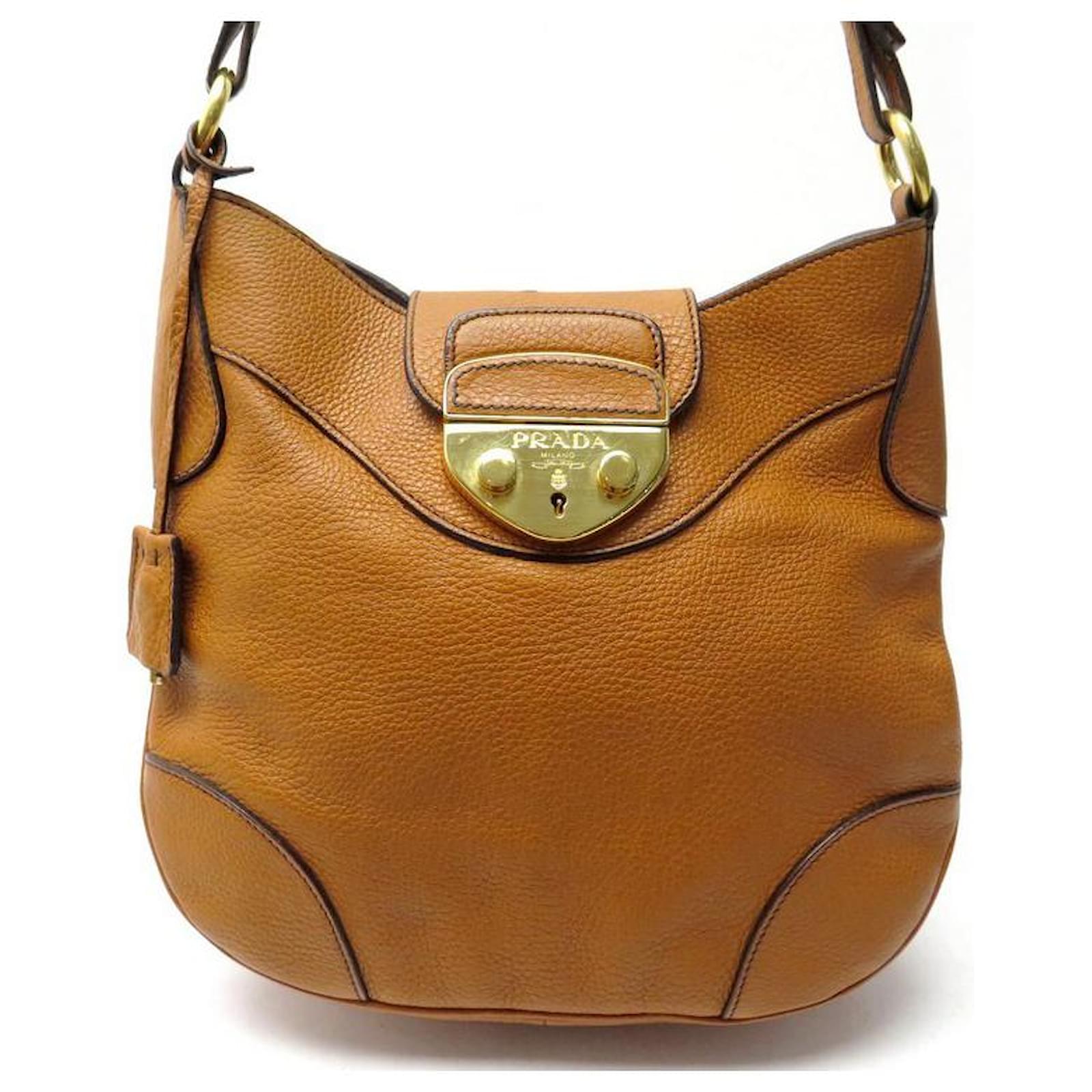 Sac prada camel hot sale