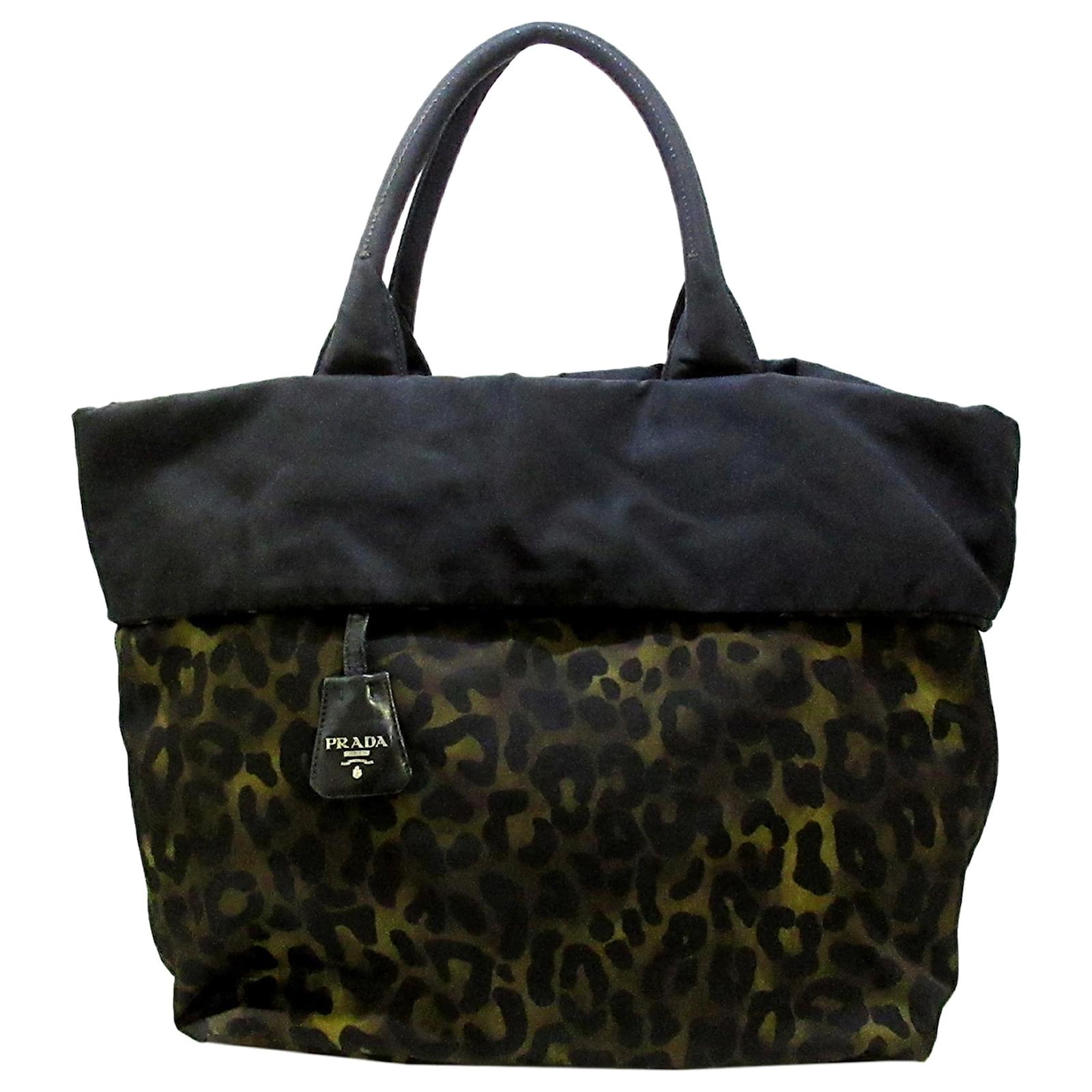 Nylon Exterior Animal Print Tote Bags & Handbags for Women for