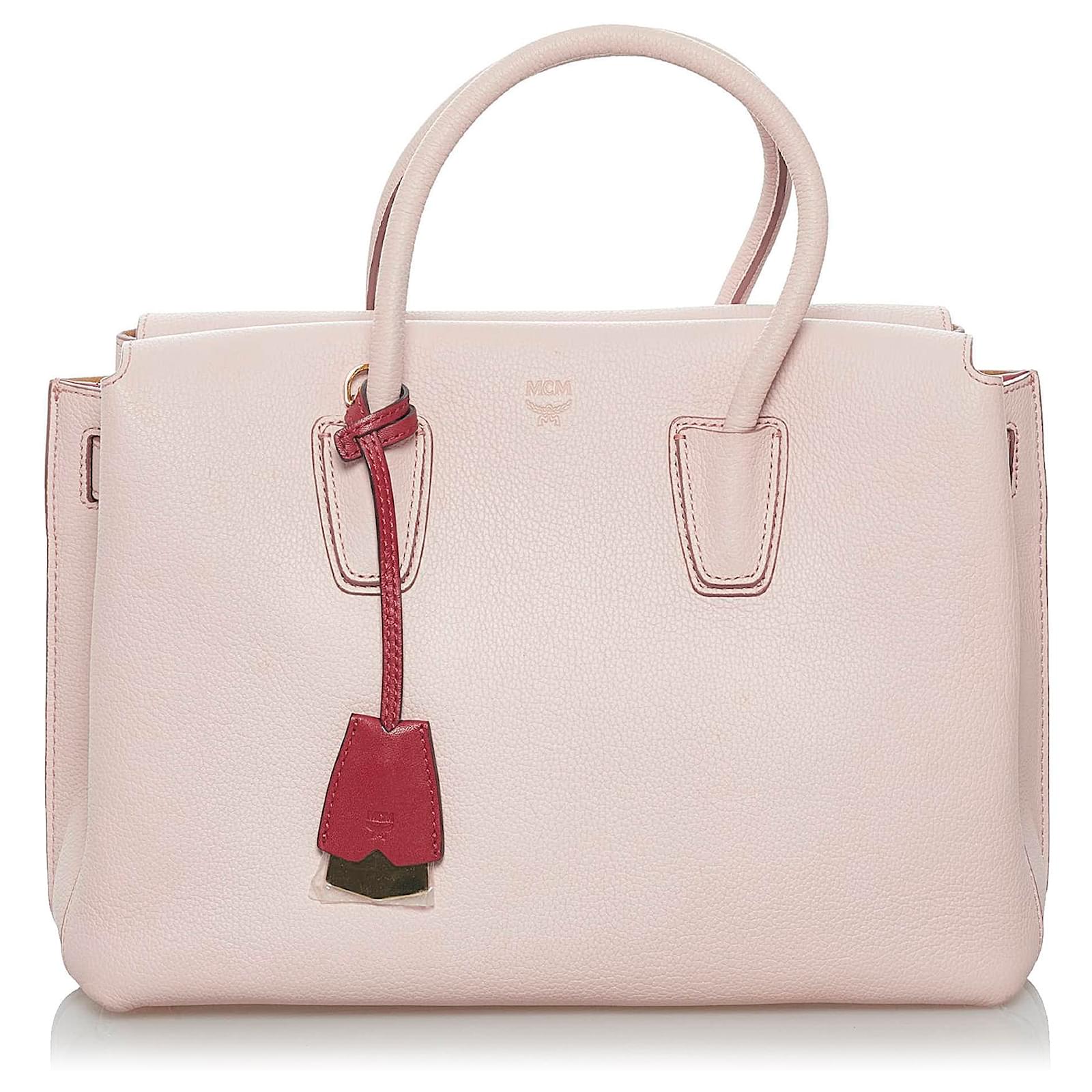 MCM Pink Milla Leather Joli Closet
