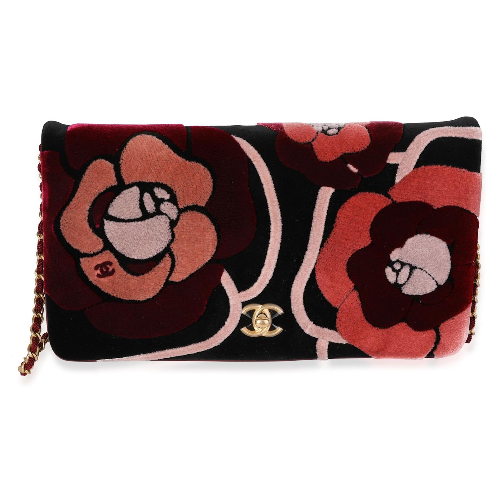 Chanel Marigold Camellia Velvet Classic Square Mini Flap Bag  myGemma  FR   Item 121559