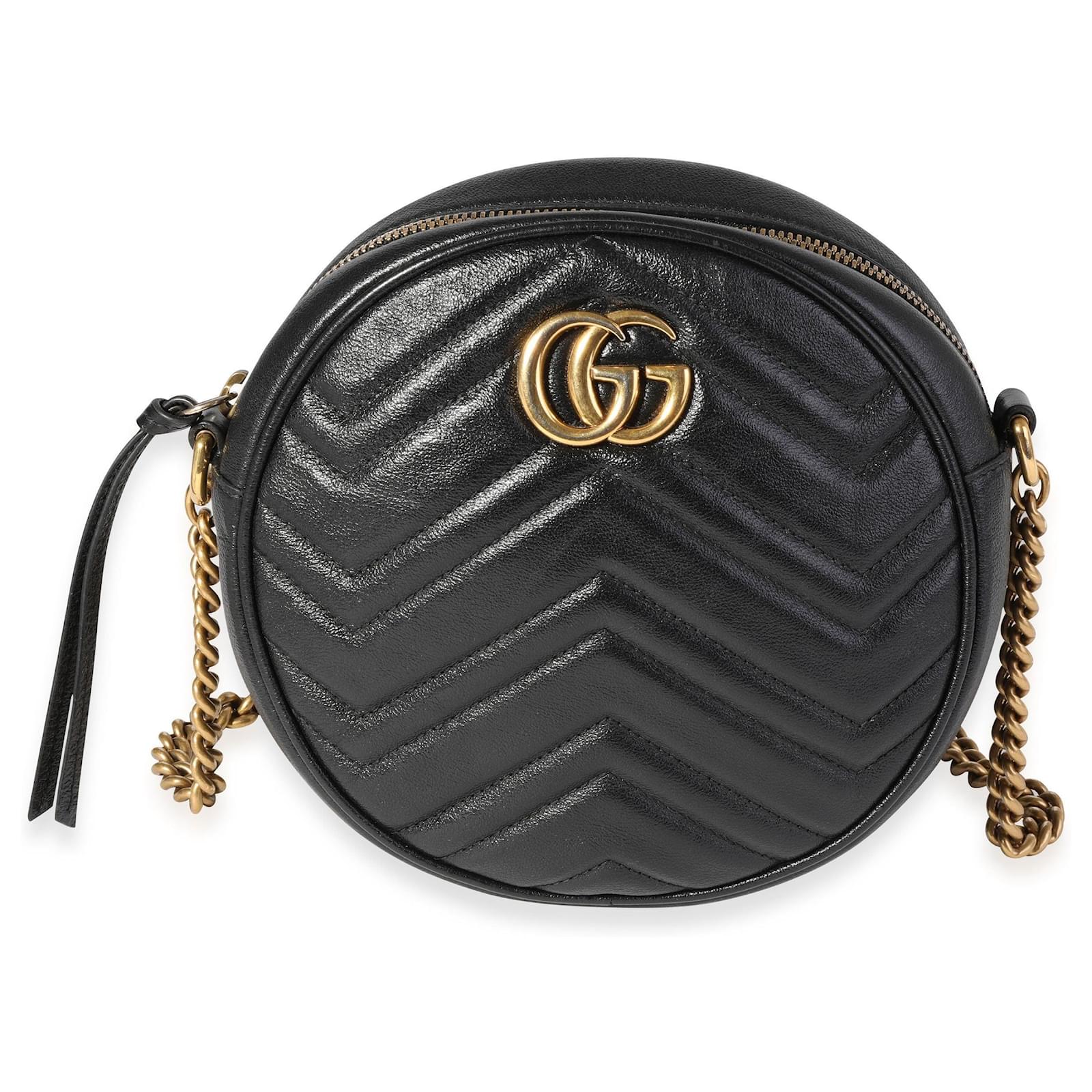 Gucci black store circle bag