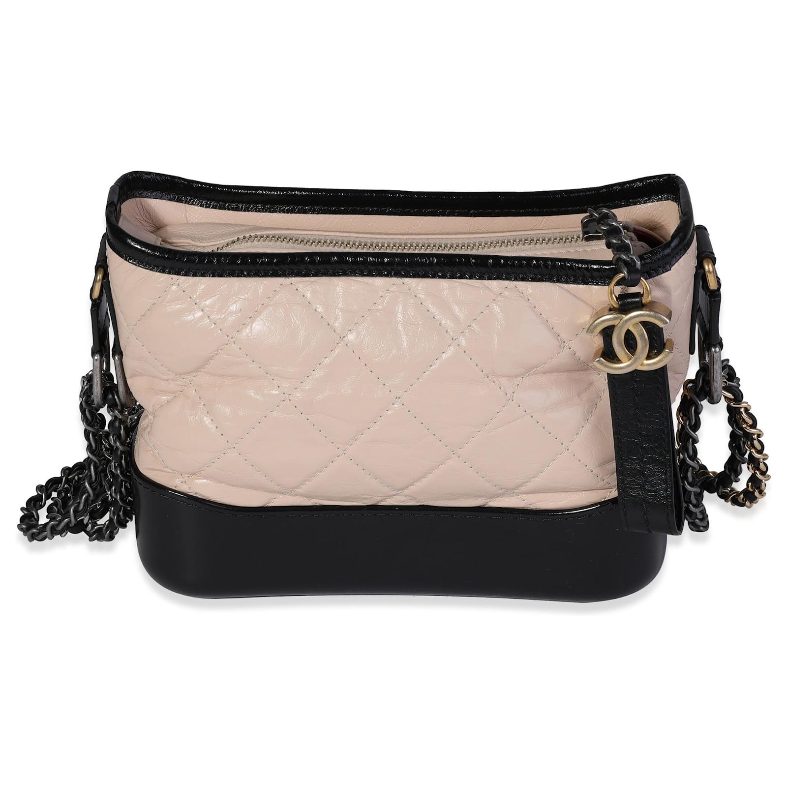 Chanel Gabrielle Hobo Quilted Aged Calfskin Small