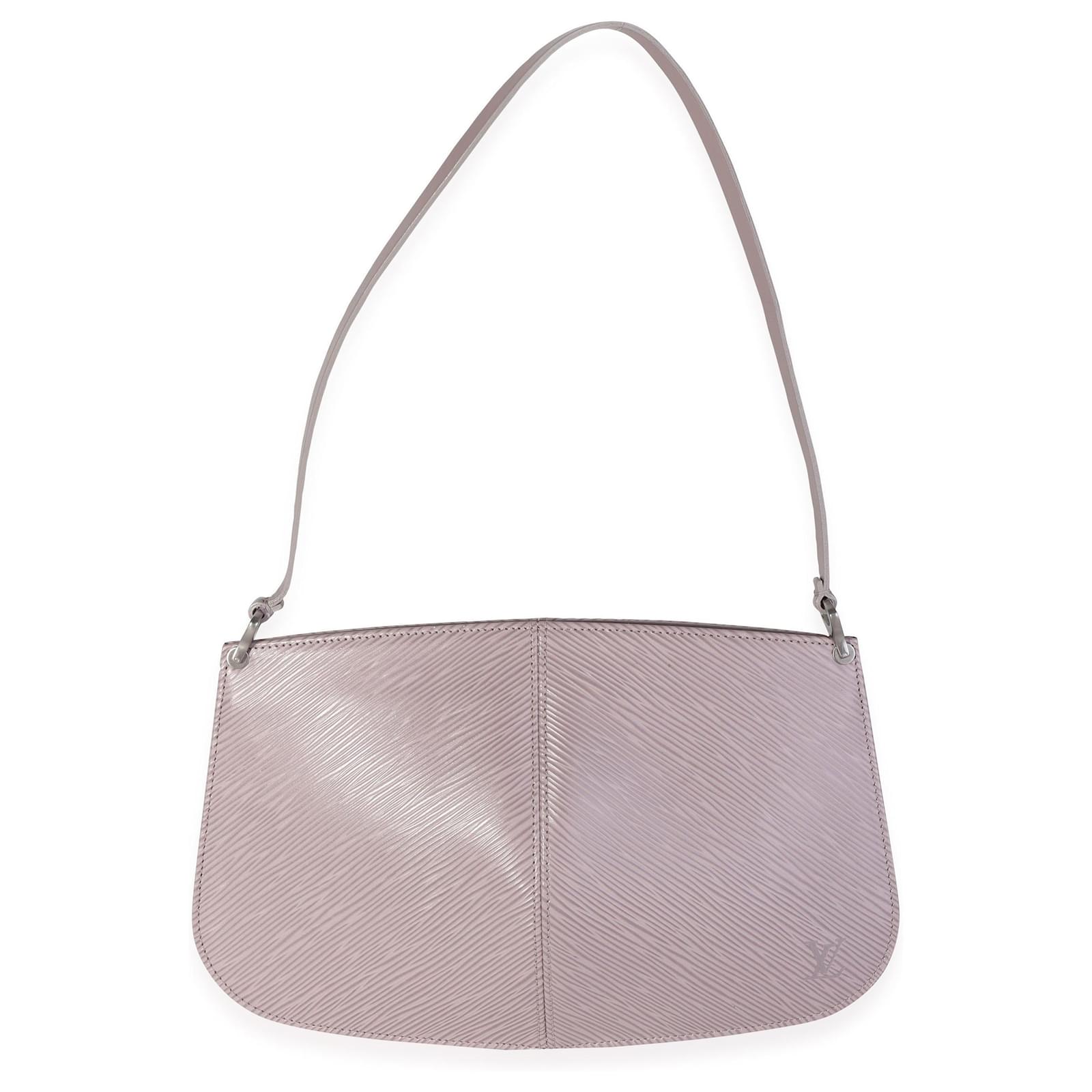 lilac epi leather bag