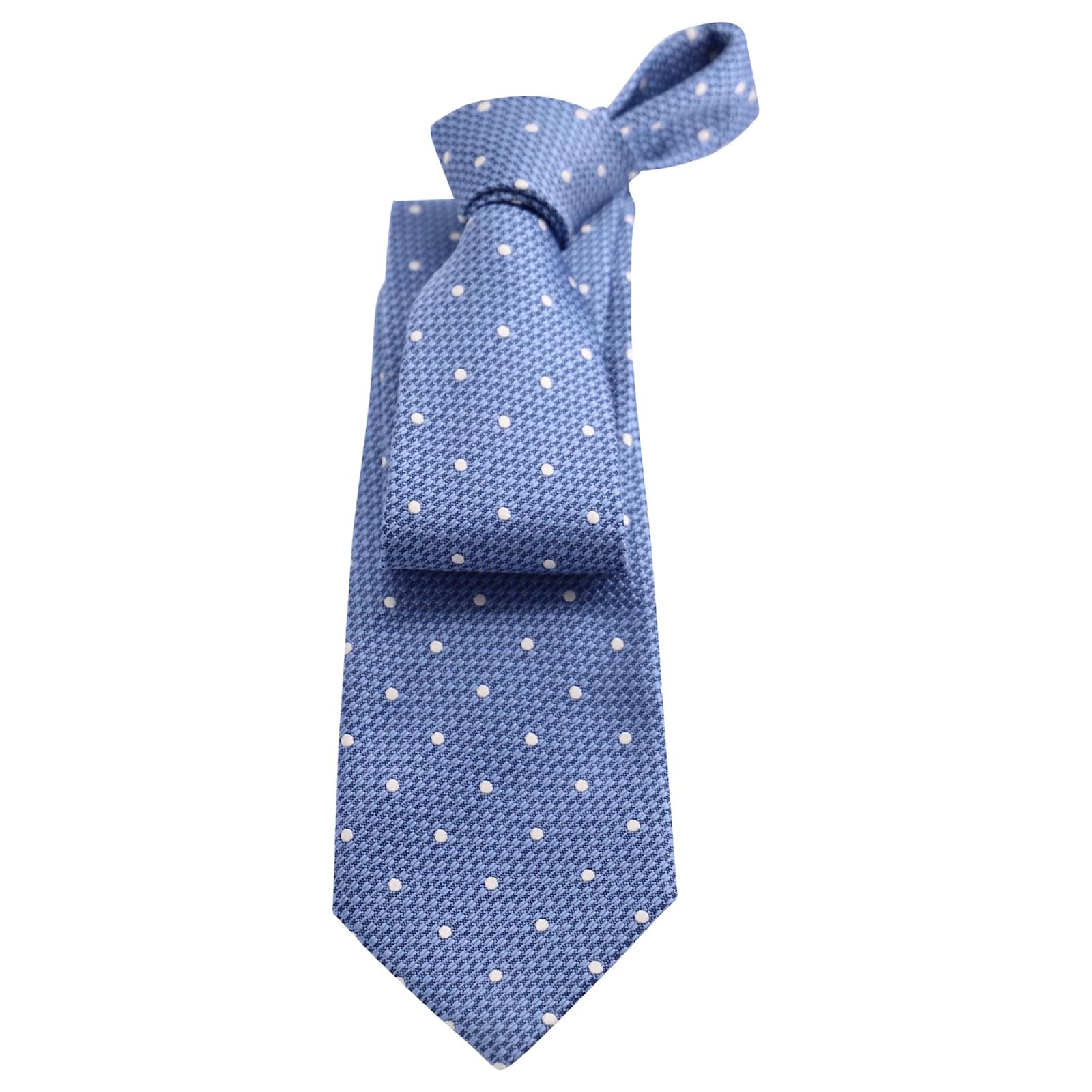 Tom Ford Blue Silk Tie - Blue Ties, Suiting Accessories - TOM132204