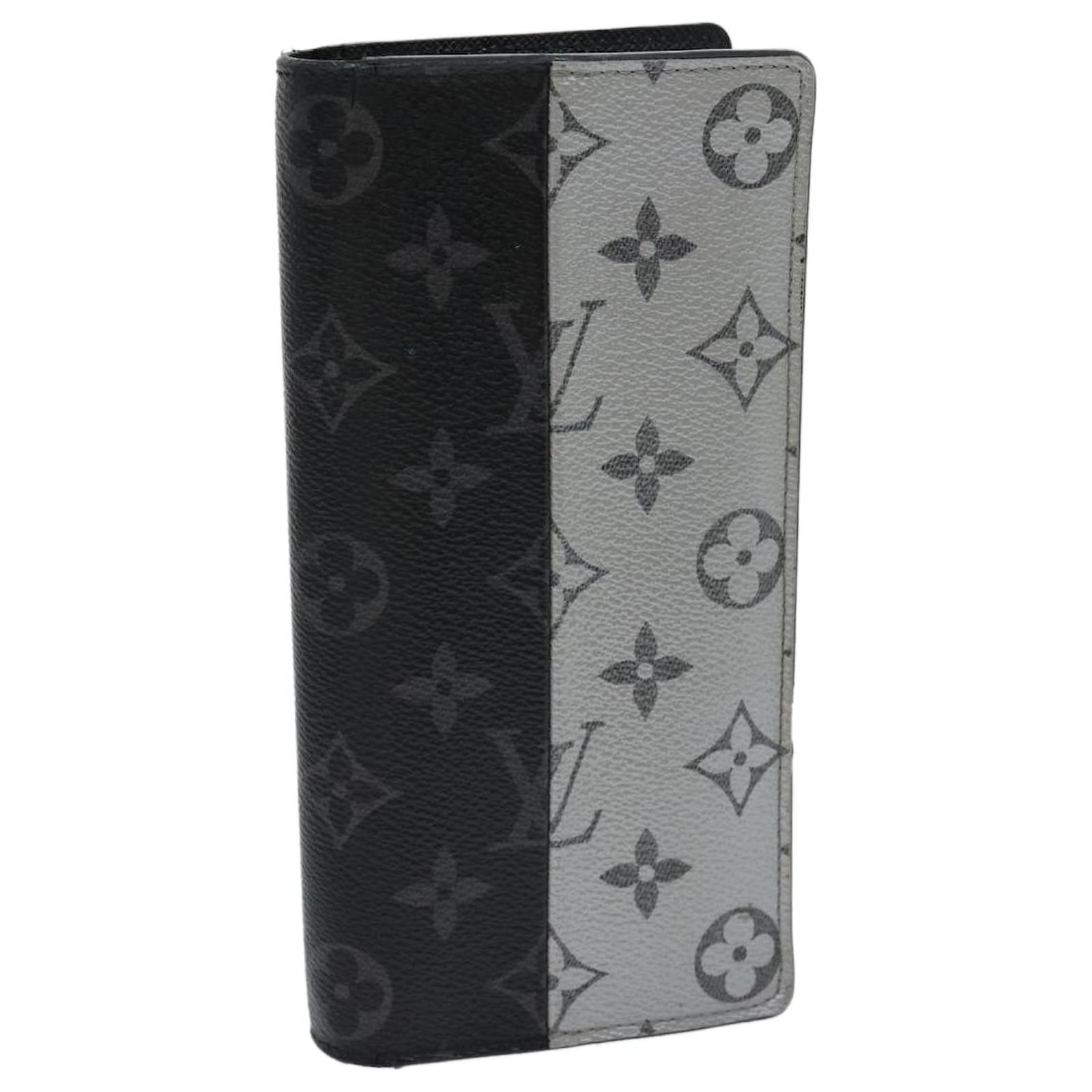 Louis vuitton/men's lady purse, BRAZZA wallet (black)