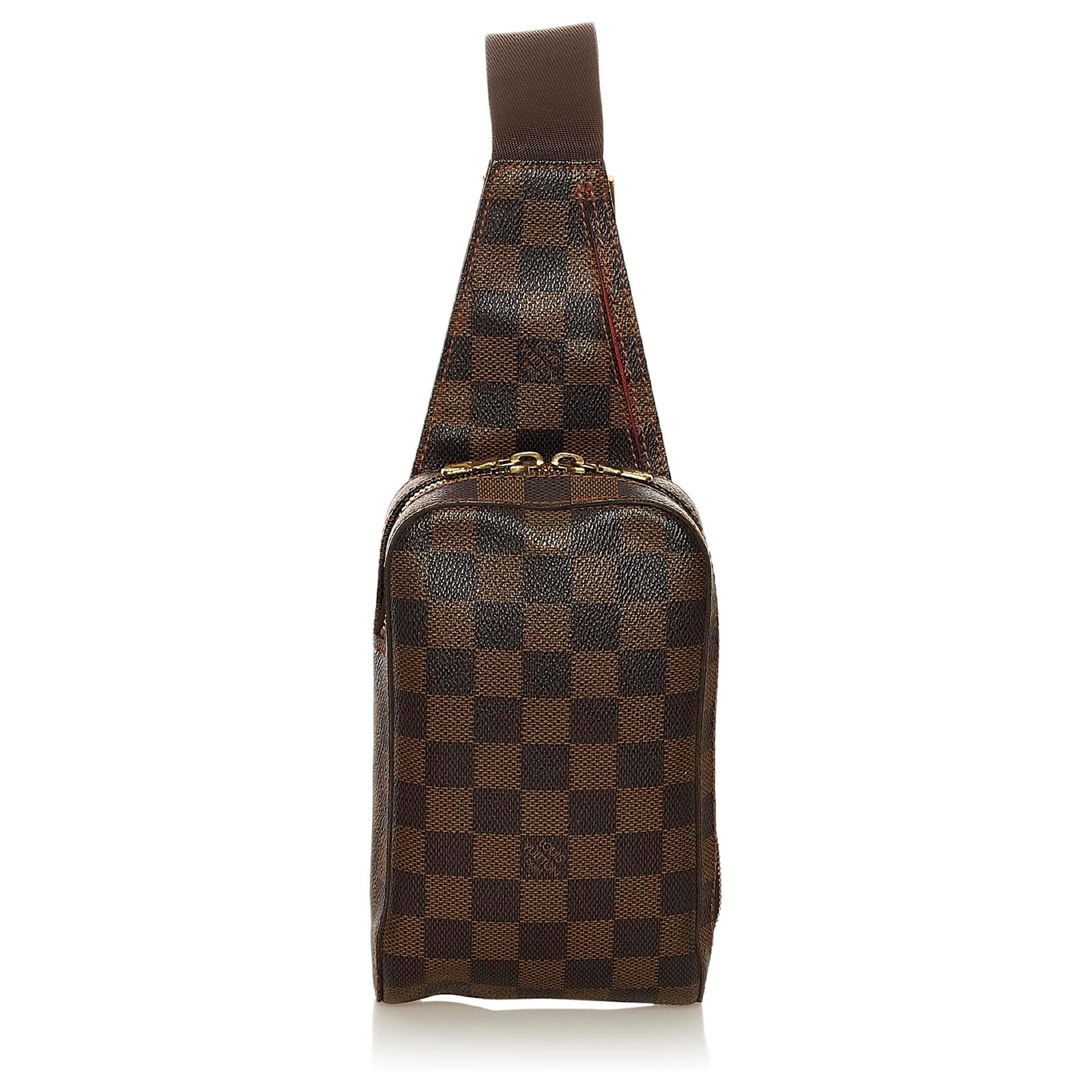 Louis Vuitton Brown Damier Ebene Geronimos Cloth ref.615661 - Joli Closet