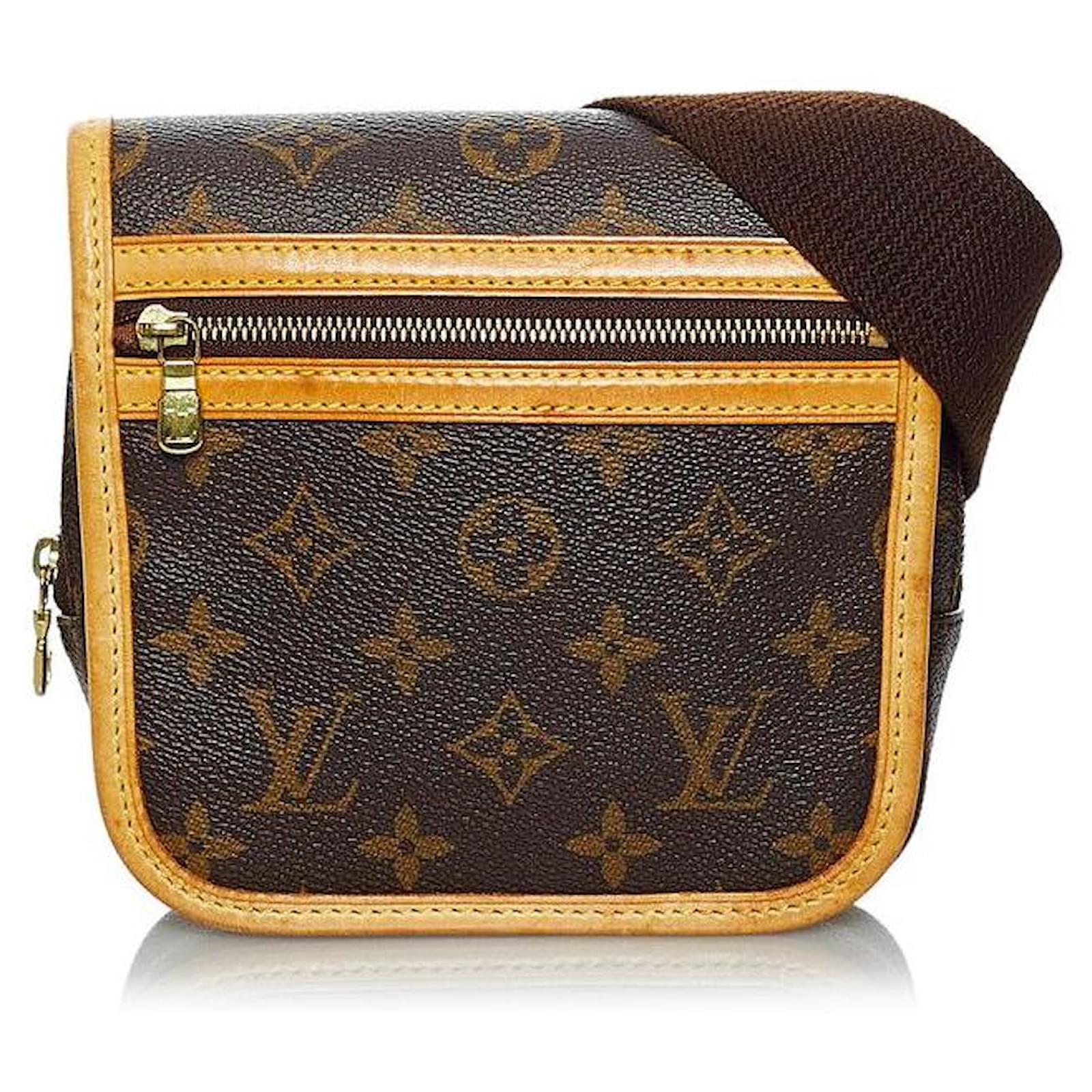 Louis Vuitton Monogram Bosphore Bum Bag Brown Cloth ref.615907