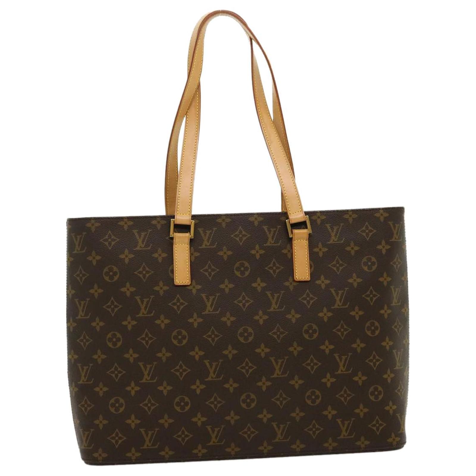 LOUIS VUITTON Monogram Luco Tote Bag M51155 LV Auth yk4802 Cloth ref ...