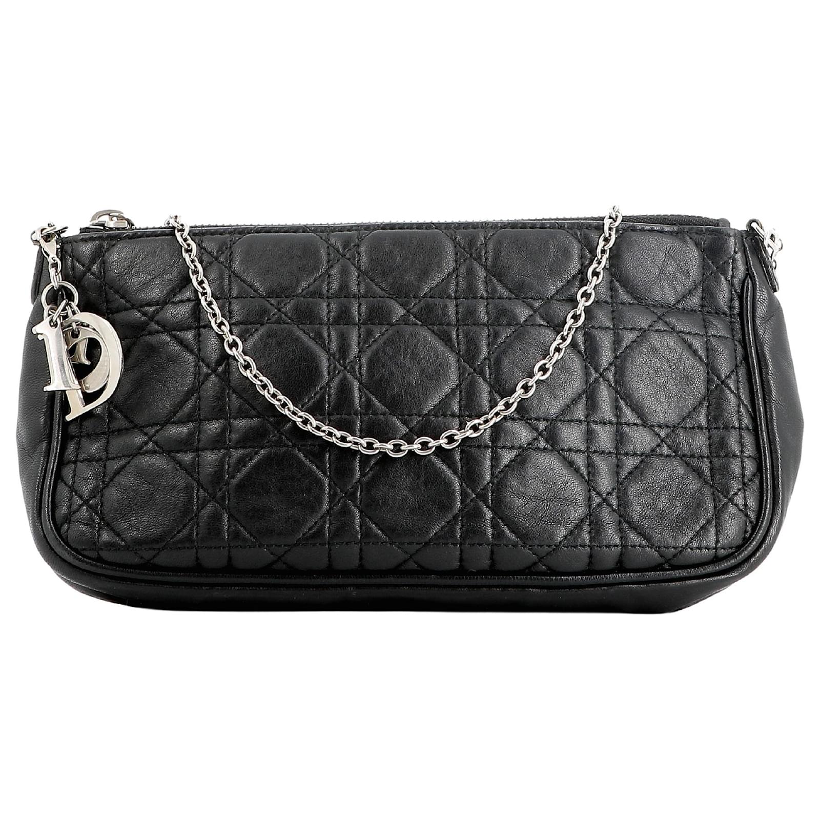 Dior Miss Dior Black Leather ref.617008 Joli Closet