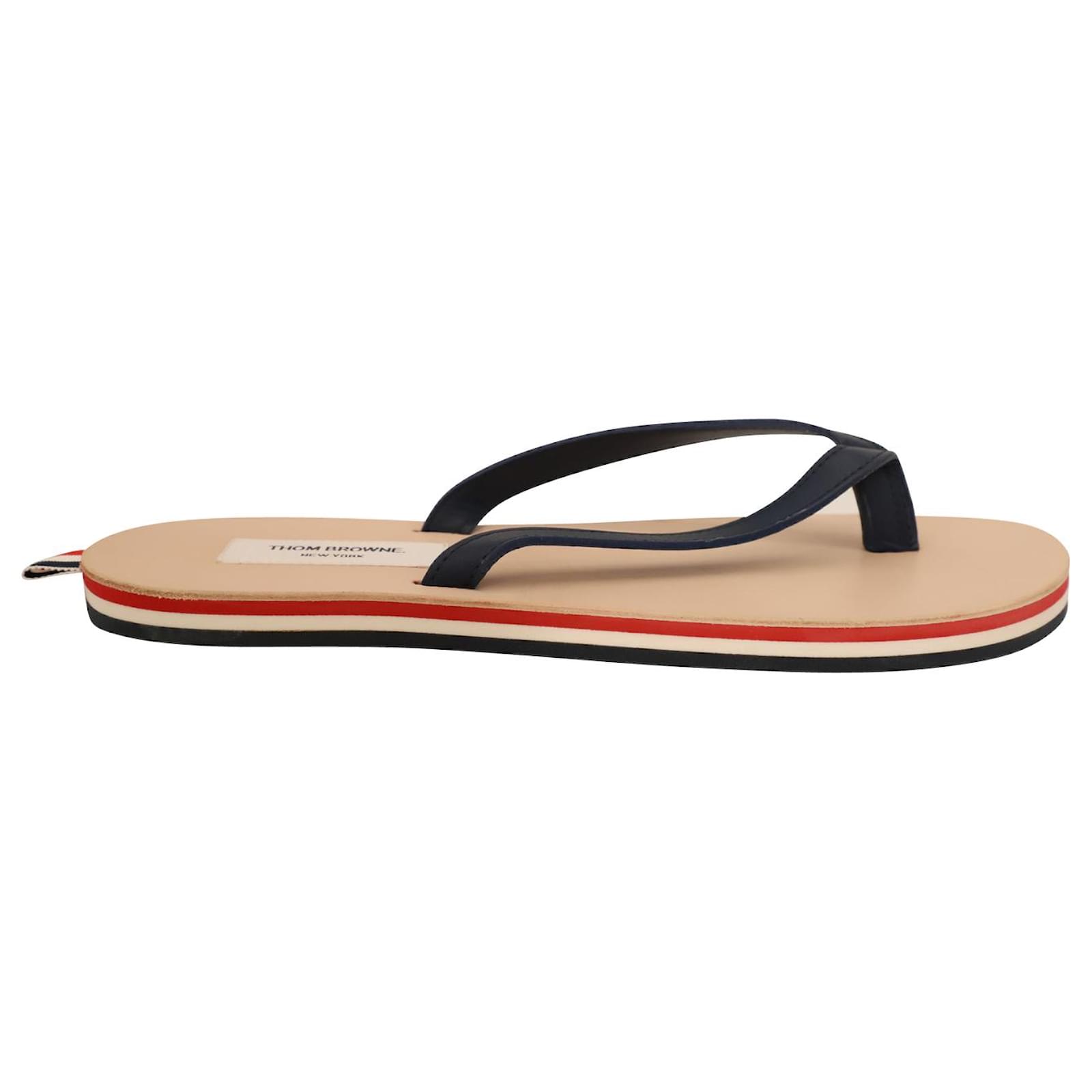 Thom browne hot sale flip flops