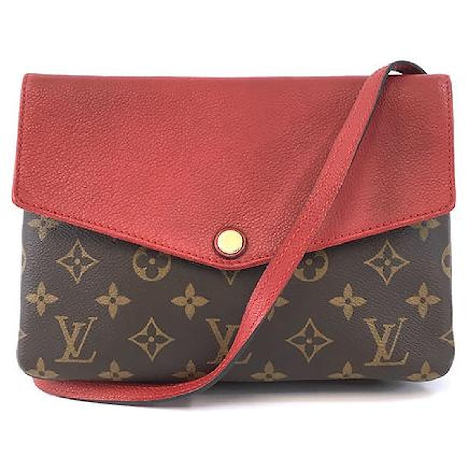 Sacs Louis Vuitton Soho Cuir Rouge ref.618219 Joli Closet