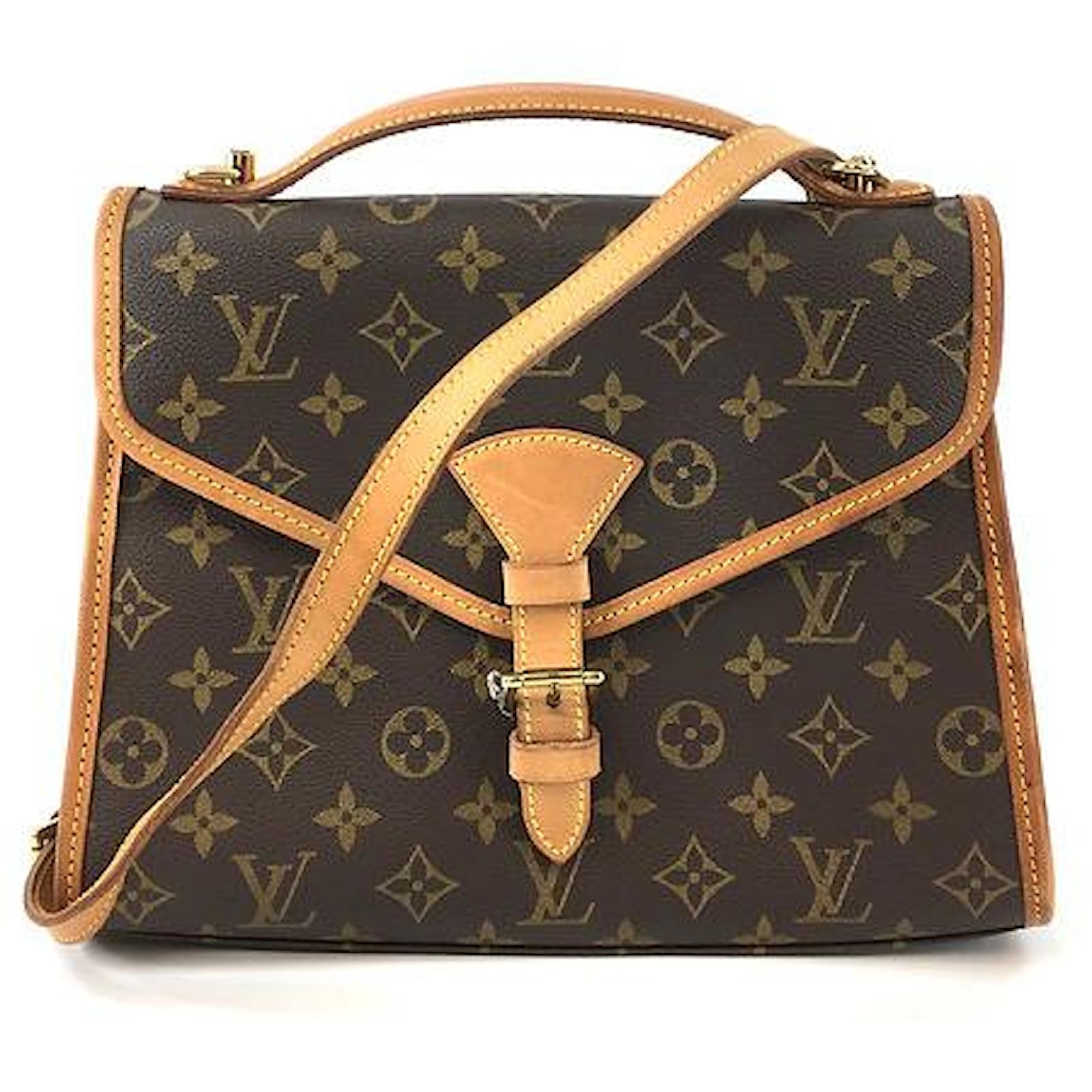 Louis Vuitton Bel Air Beverly Bags Brown Leather ref.618460 - Joli