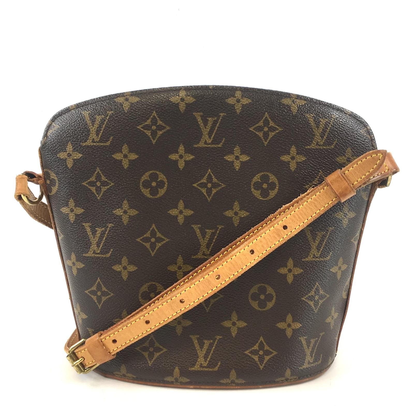 Louis Vuitton Sirius 55 Bags Brown Leather ref.618587 - Joli Closet