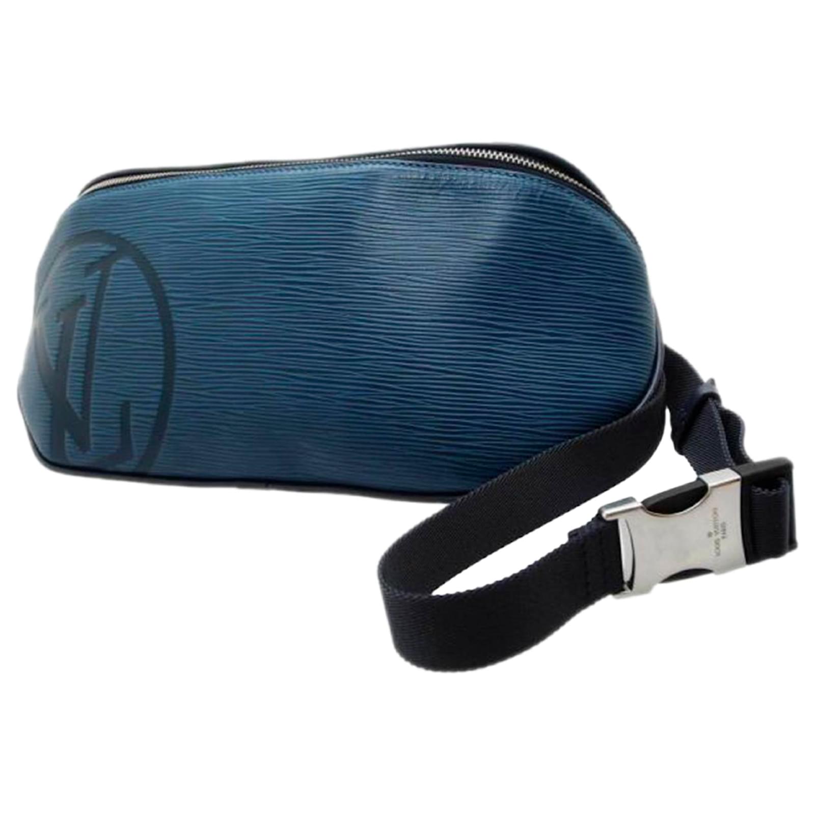 Louis Vuitton Circle Logo Bum Bag in Blue