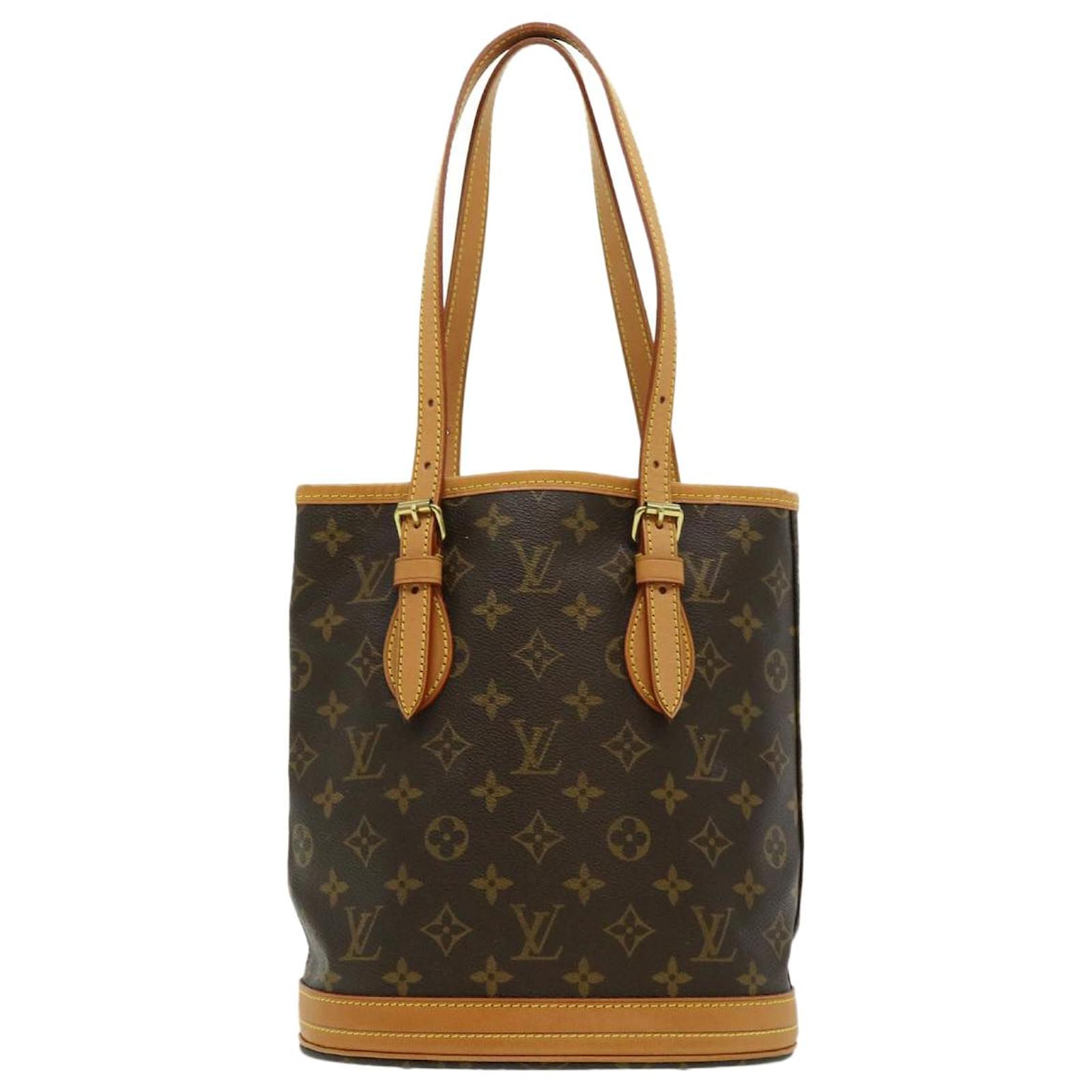 Louis Vuitton Bucket PM Toile Marron ref.619600 Joli Closet