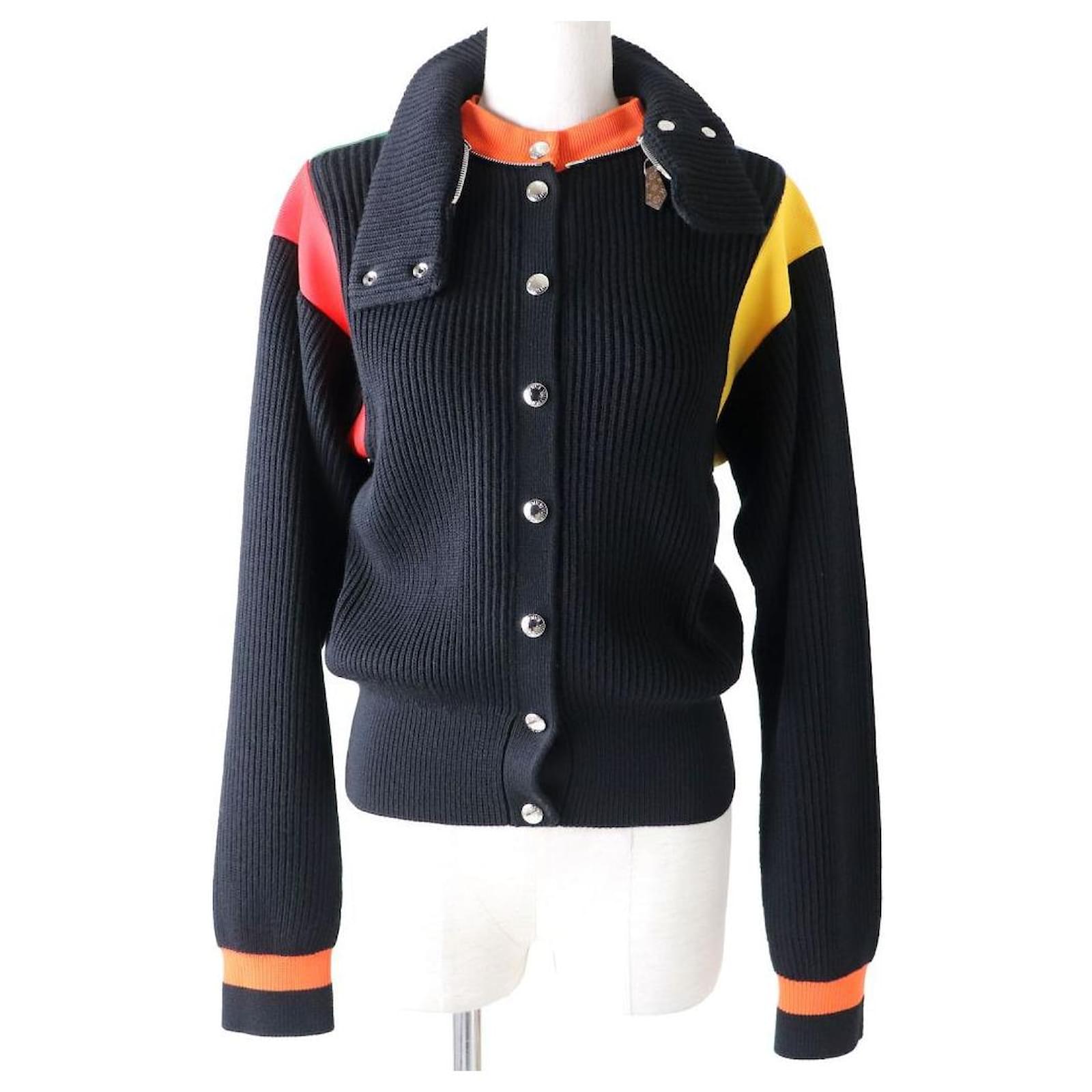 LOUIS VUITTON Jumper Jacket 36 Orange Authentic Women New Unused from Japan