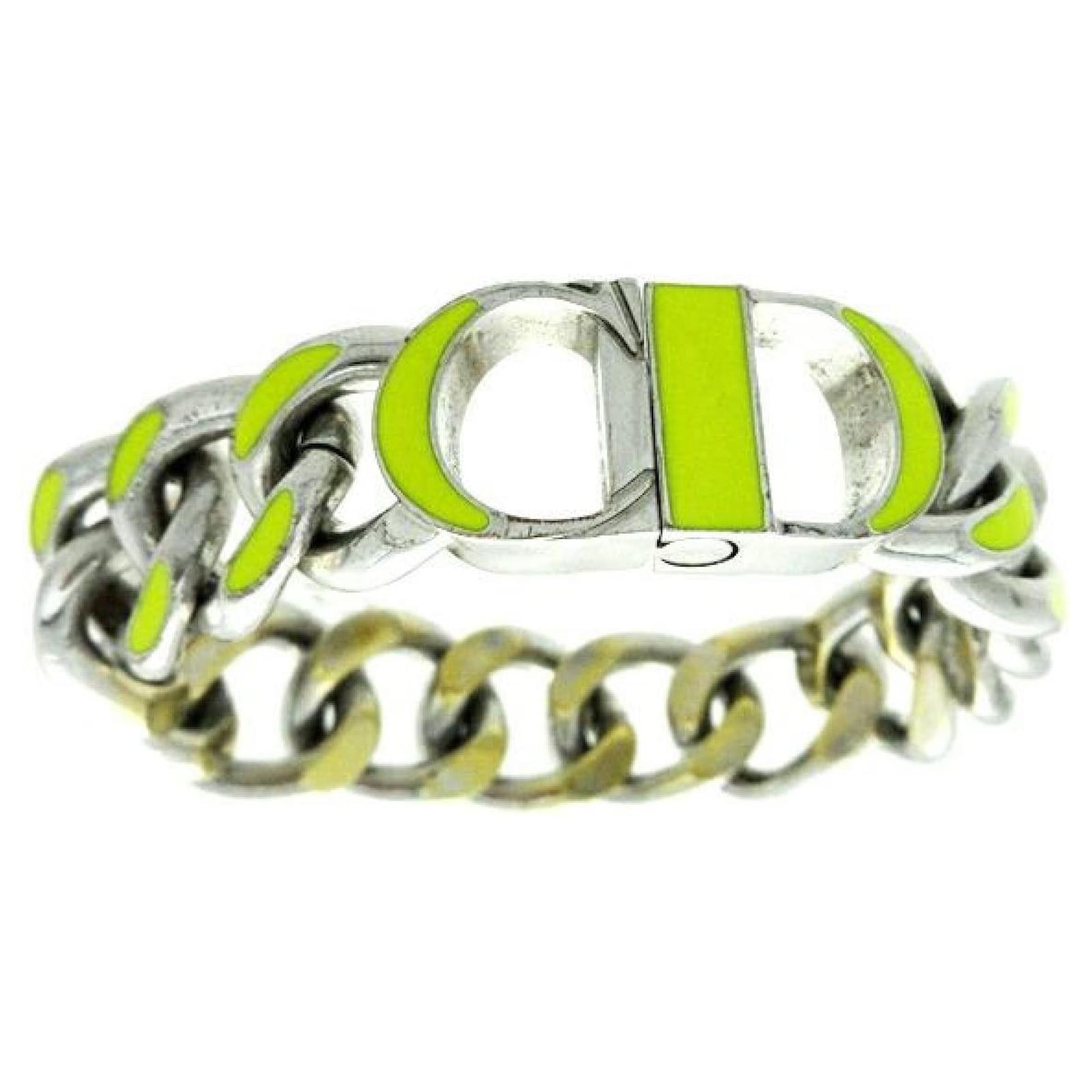 CD Icon Chain Link Bracelet