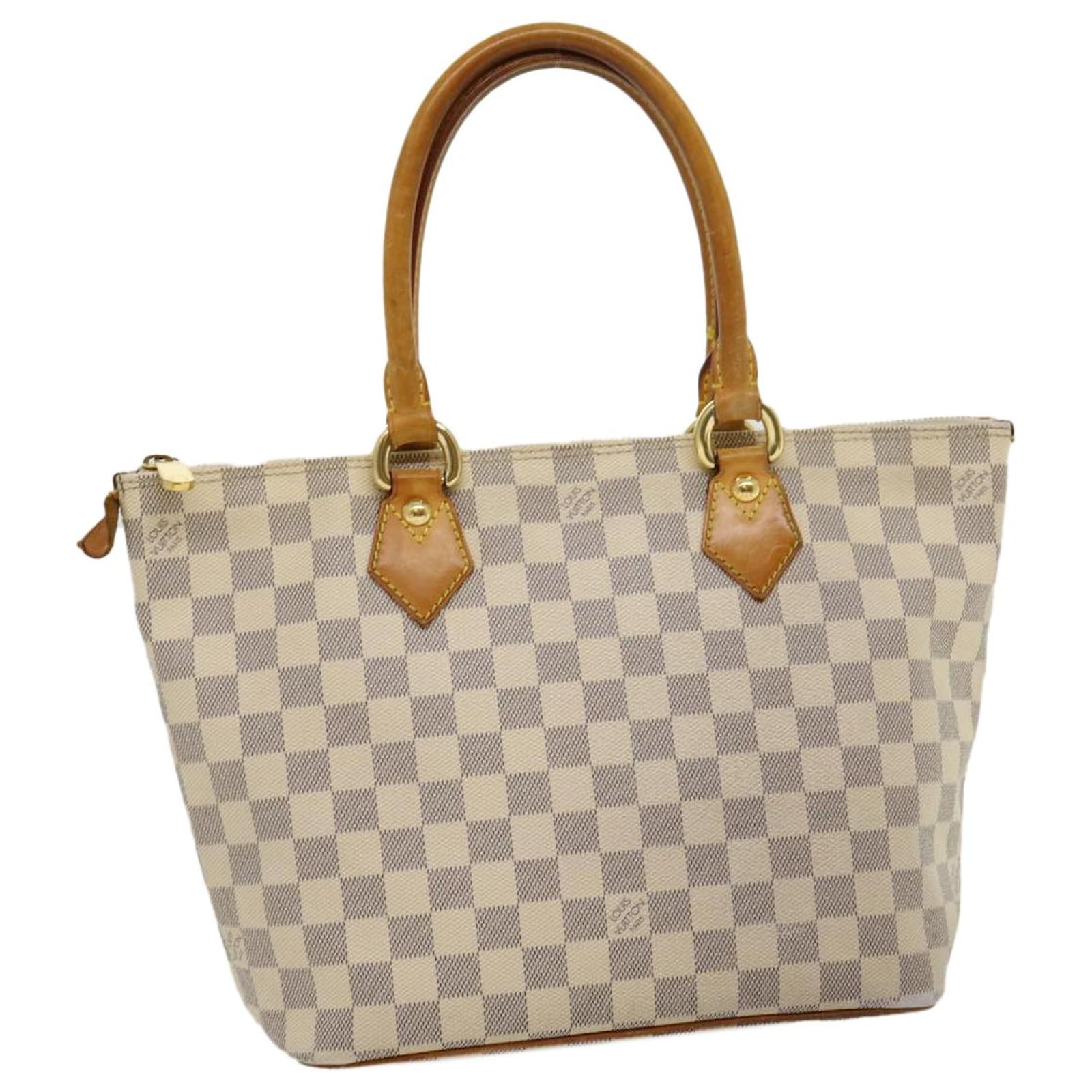 Louis Vuitton, Bags, Louis Vuitton Damier Azur Saleya Pm Tote