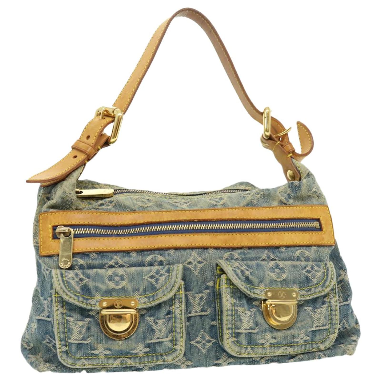 Louis-Vuitton-Monogram-Denim-Baggy-PM-Shoulder-Bag-Blue-M95049