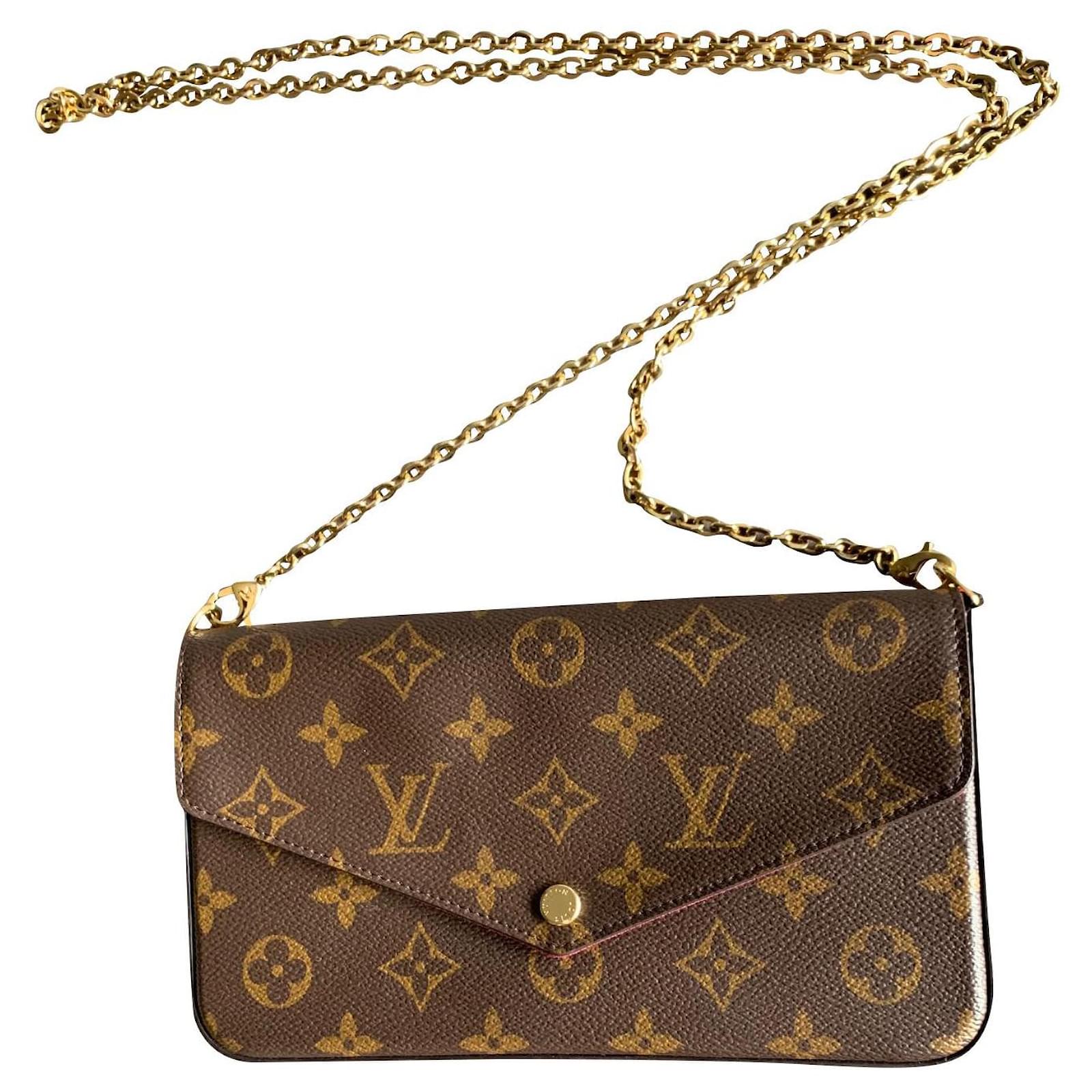 Louis Vuitton Felicie crossbody bag Cloth ref.623766 Joli Closet