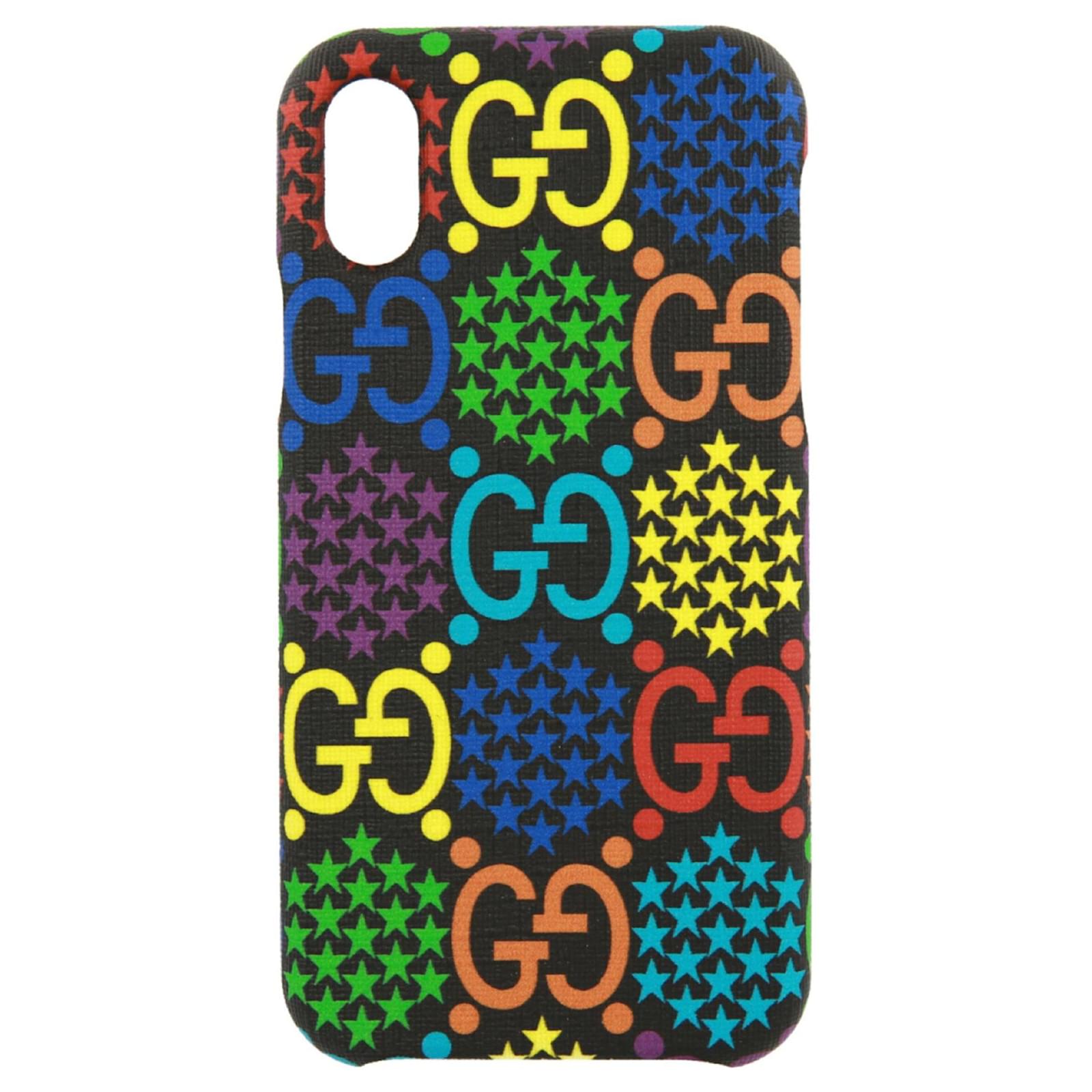 Gucci GG Supreme Psychedelic iPhone X/XS Case Multiple colors