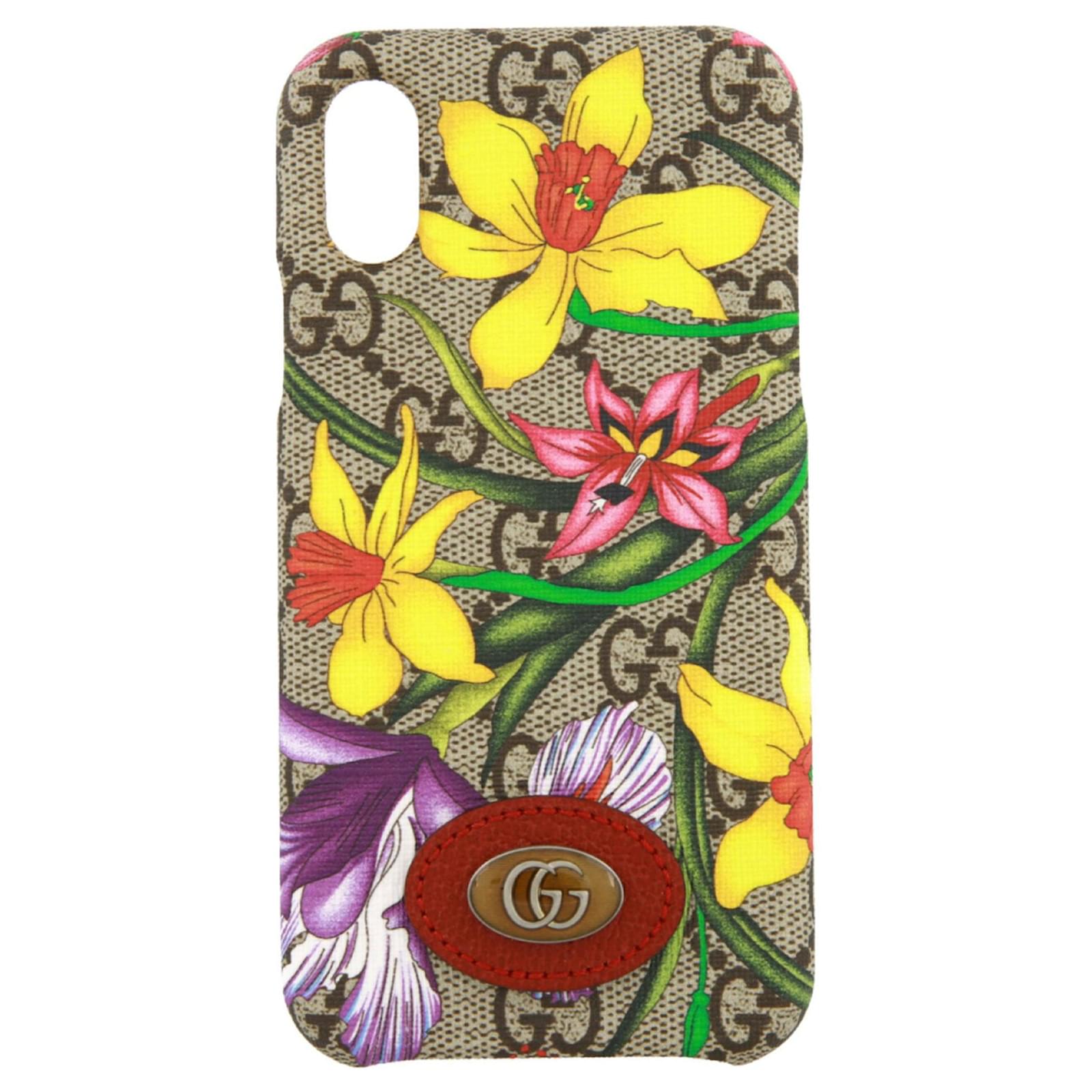 onbetaald trainer gewoon Gucci Floral GG Supreme iPhone X/XS Case Multiple colors Cloth ref.624933 -  Joli Closet