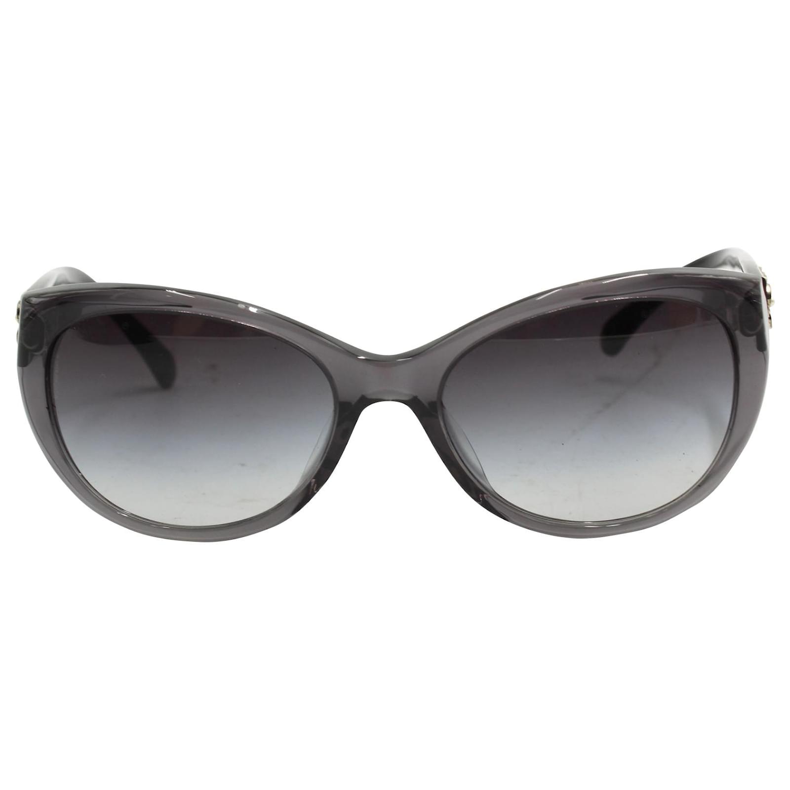 Chanel 5187 HA Sunglasses in Black Acetate