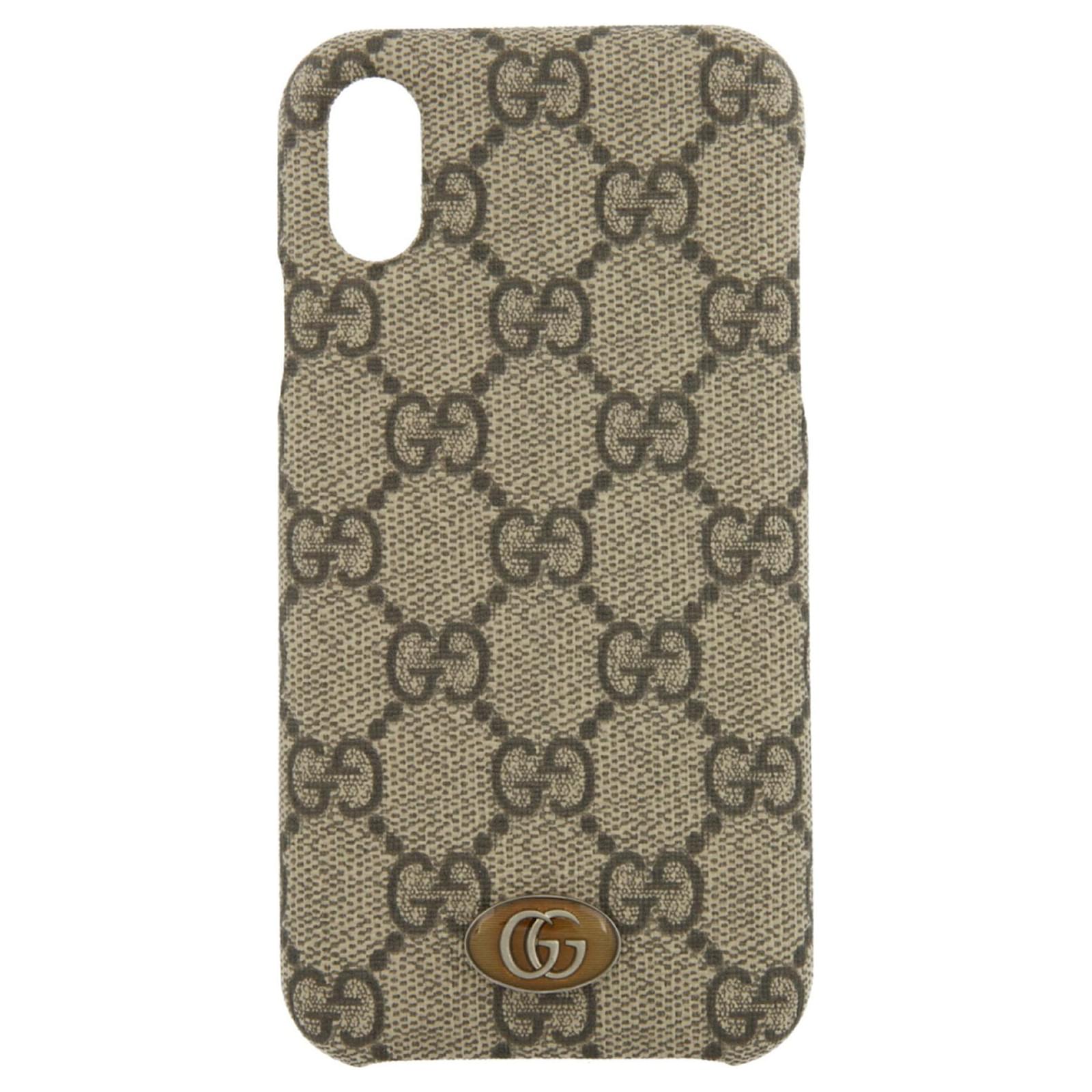 dø Muskuløs Håndværker Gucci GG Supreme Ophidia iPhone X/XS Case Multiple colors Cloth ref.624977  - Joli Closet