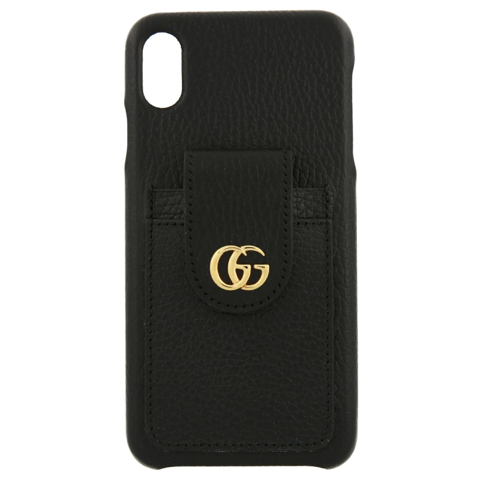 Direct Wild Vernederen Gucci GG Marmont Leather iPhone XS Max Case Multiple colors ref.625056 -  Joli Closet