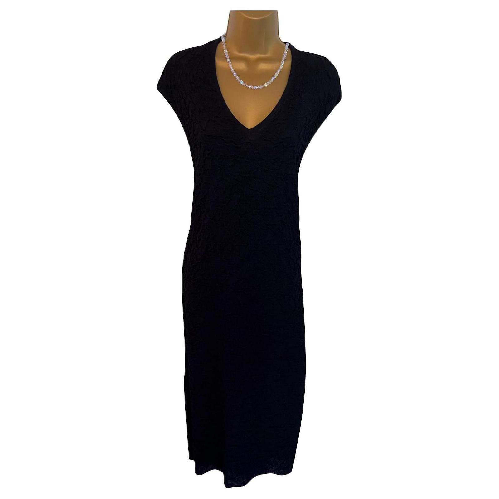 Escada Dresses Navy blue Nylon Rayon ref.625338 - Joli Closet