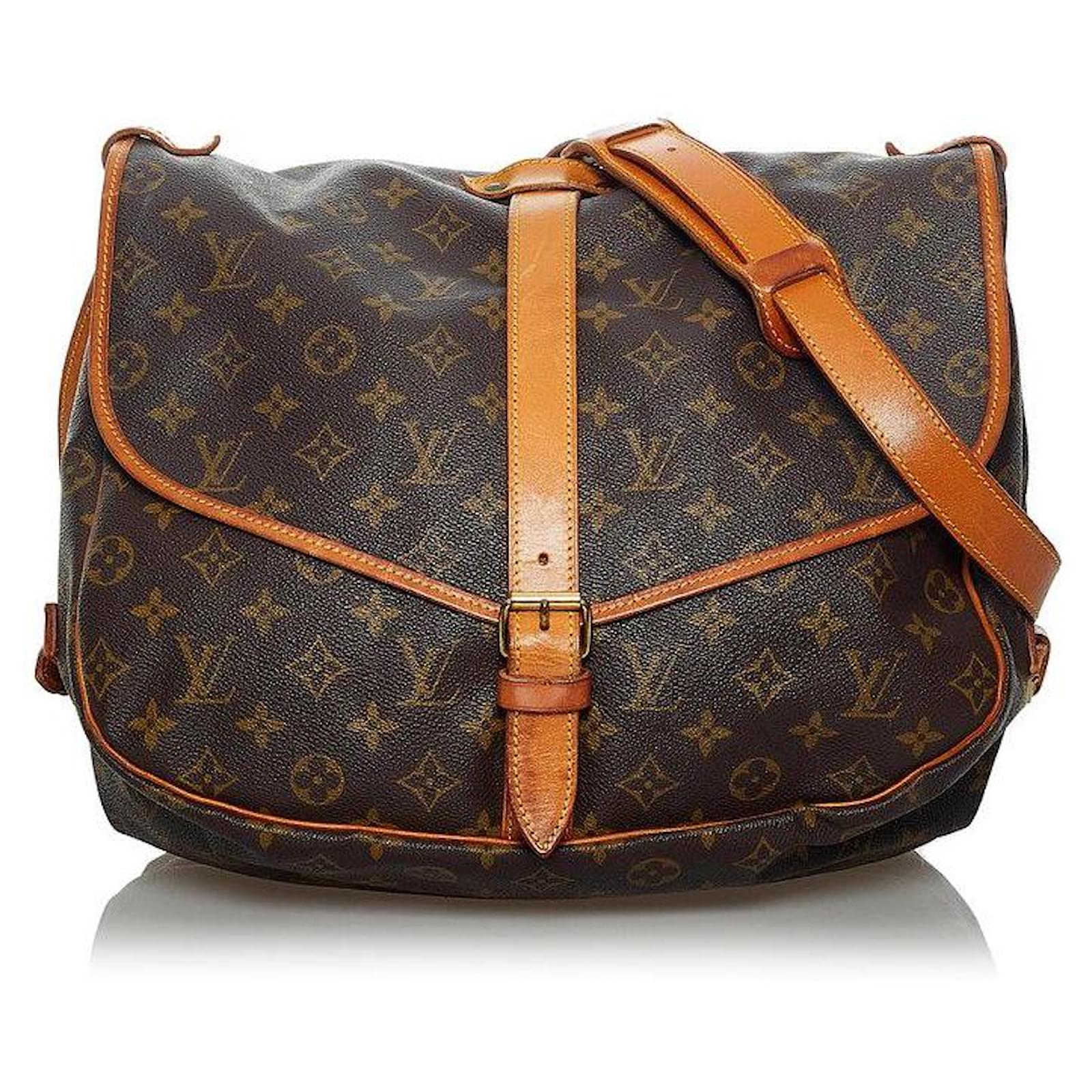 Monogram Canvas Saumur 35