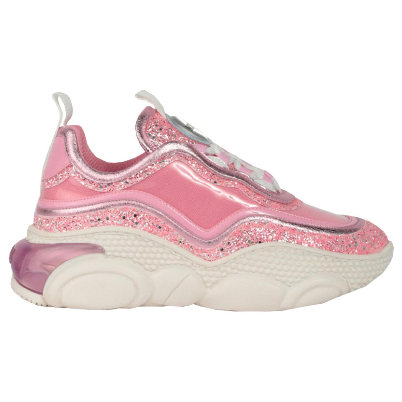 teddy sneakers moschino